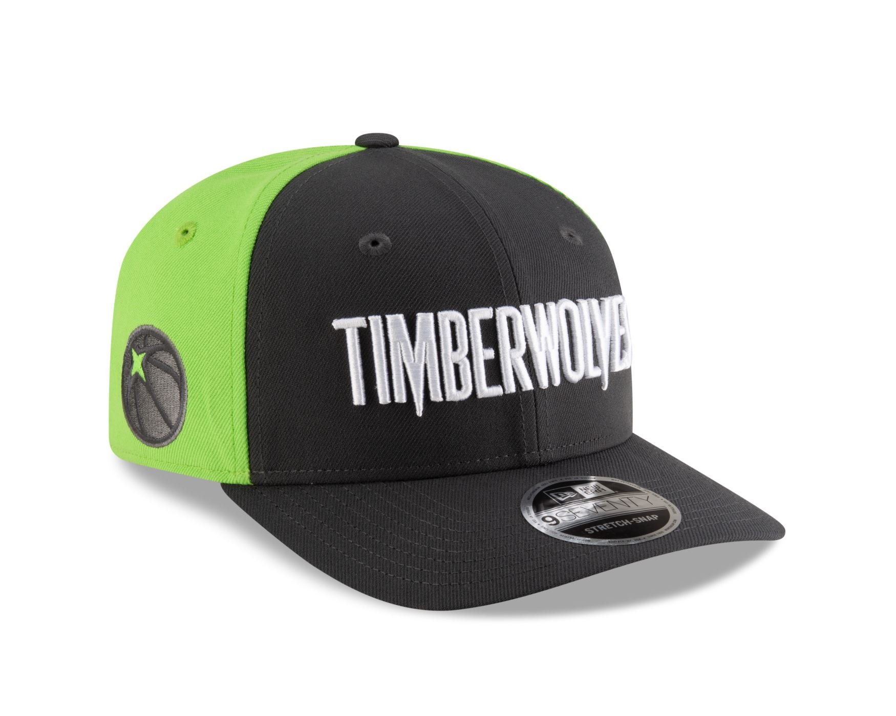 Bone New Era  9SEVENTY Strtch Snap  Minnesota Timberwolves NBA Chumbo