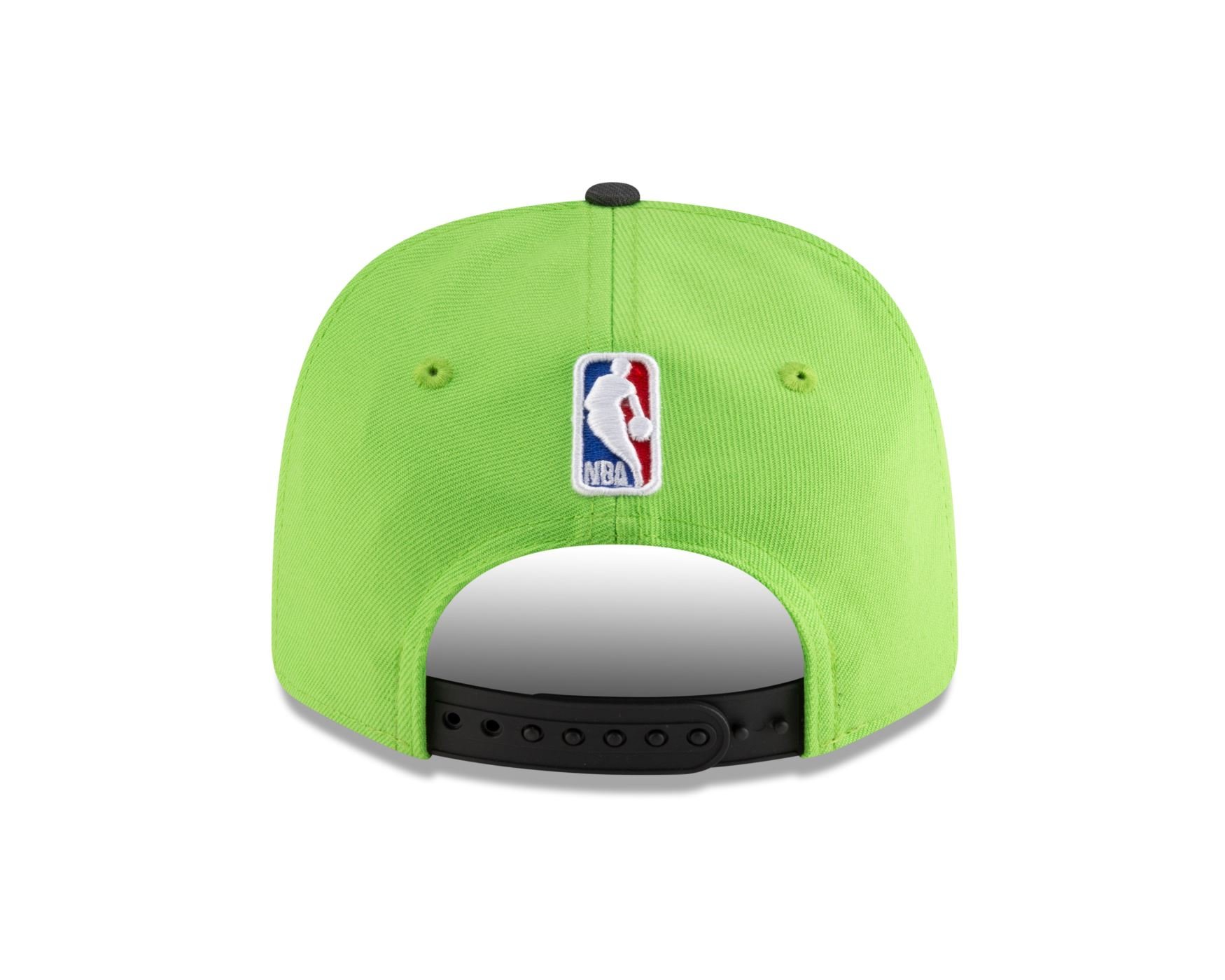 Bone New Era  9SEVENTY Strtch Snap  Minnesota Timberwolves NBA Chumbo Preto/Verde 4