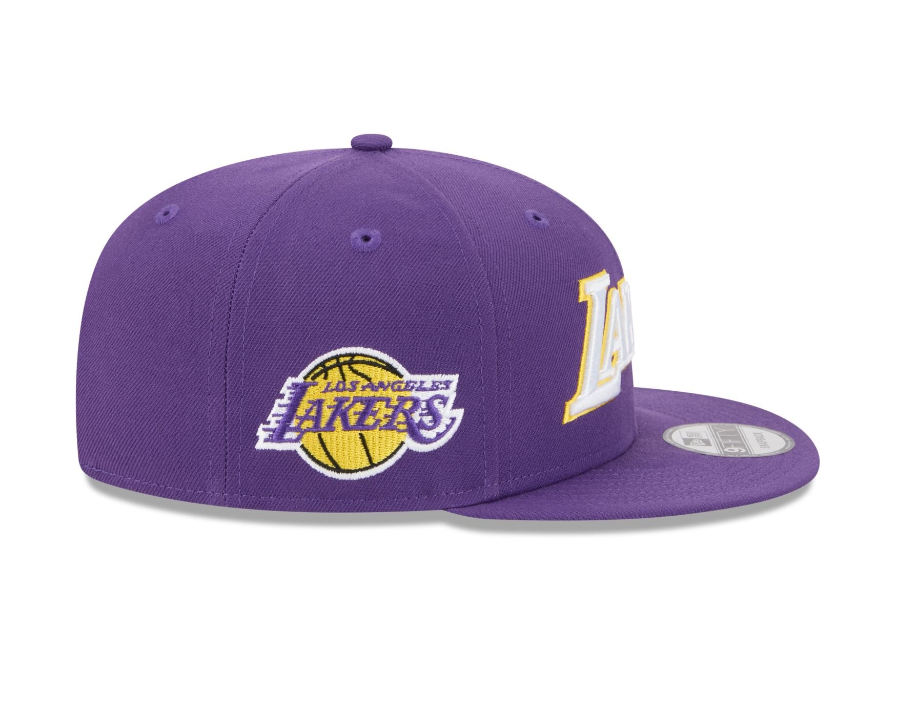 Bone New Era  9FIFTY  Los Angeles Lakers NBA Roxo Roxo 4