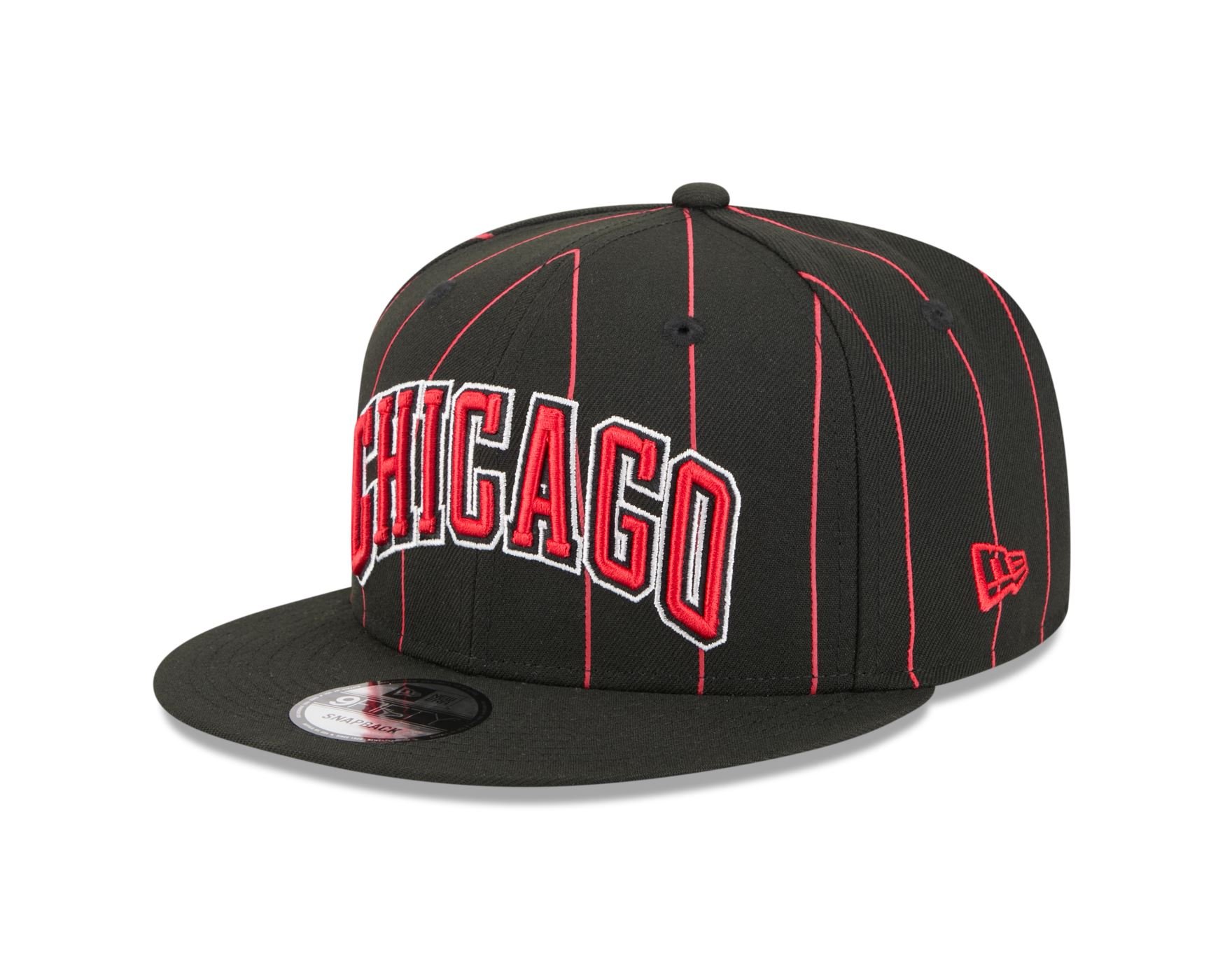 Bone New Era  9FIFTY  Chicago Bulls NBA Preto