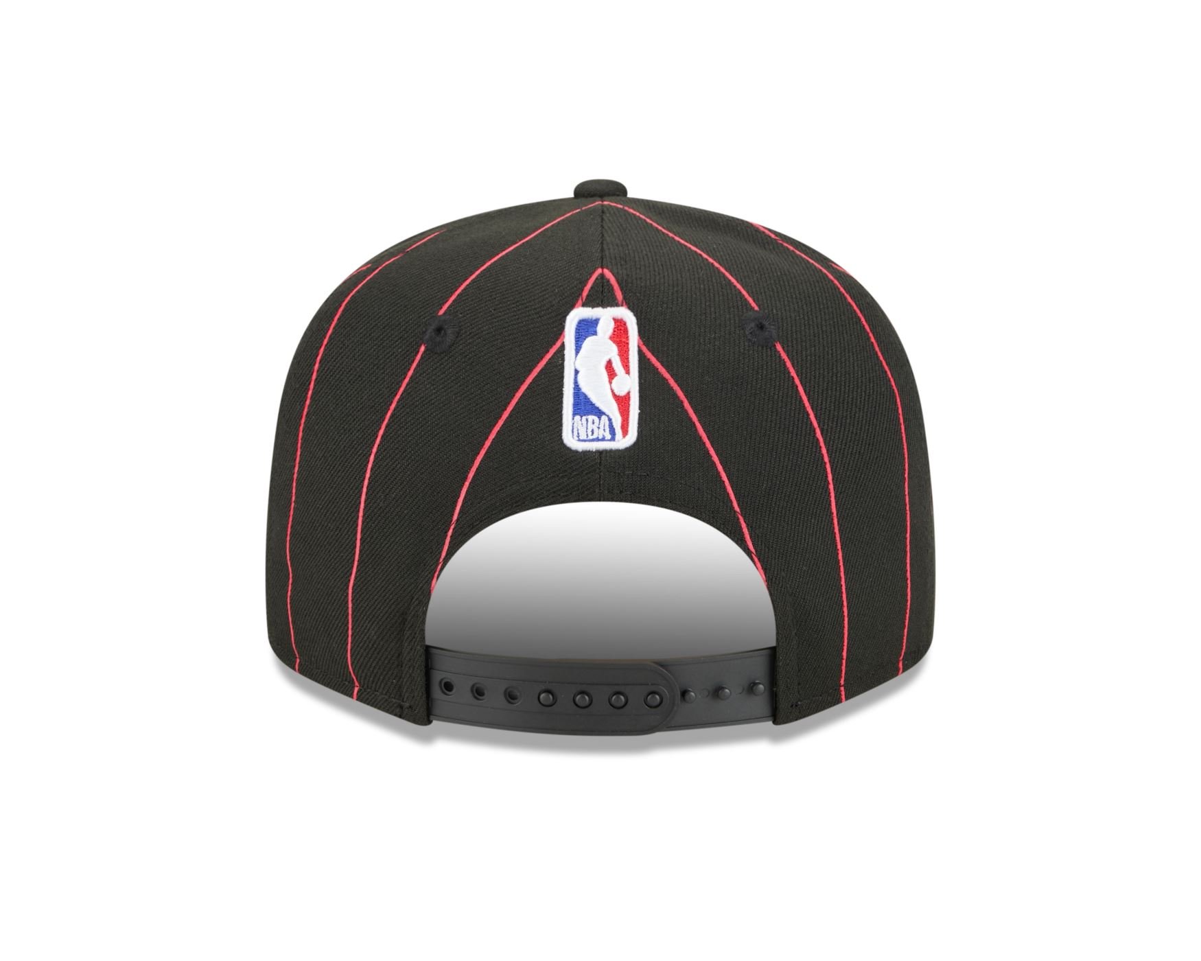 Bone New Era  9FIFTY  Chicago Bulls NBA Preto Preto/Vermelho 4