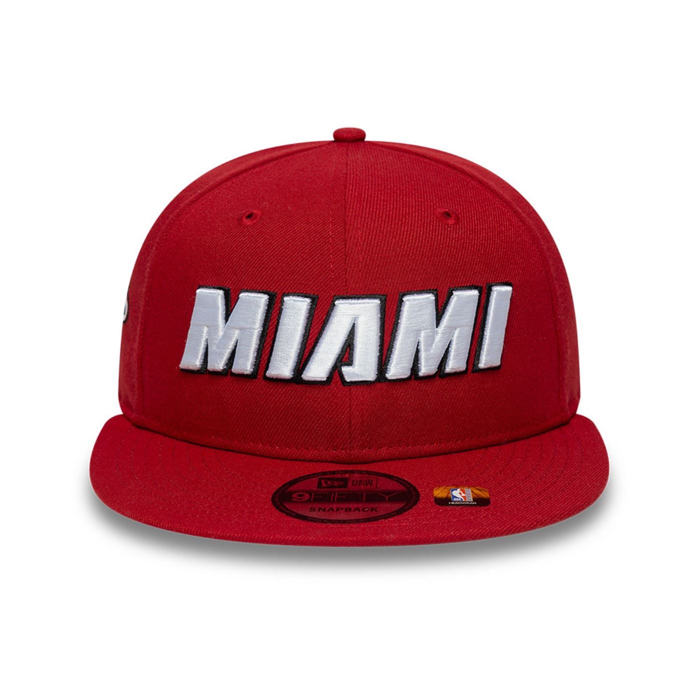 Bone New Era  9FIFTY  Miami Heat NBA Vermelho Vermelho 2