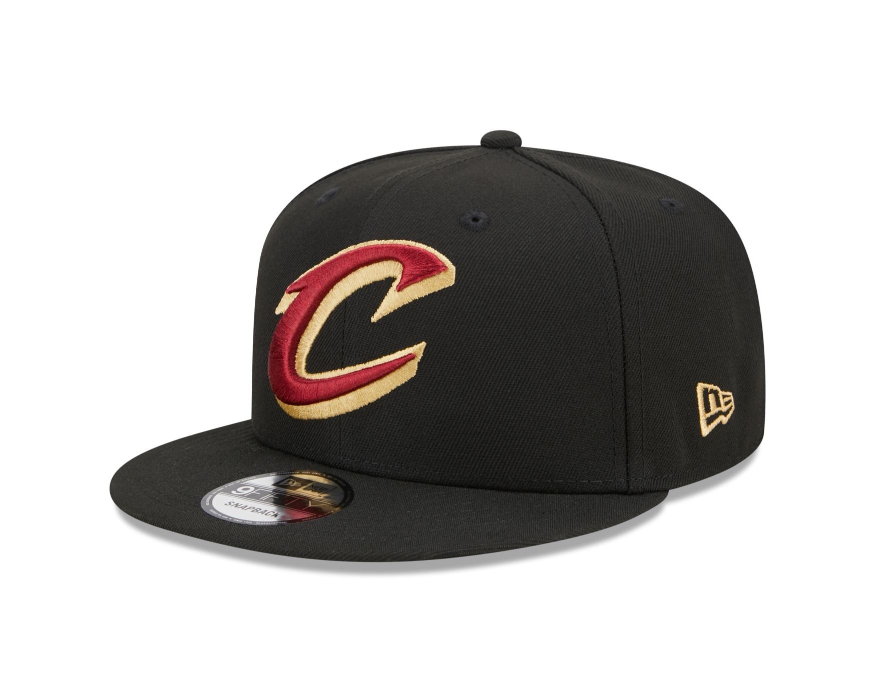 Bone New Era  9FIFTY  Cleveland Cavaliers NBA Preto