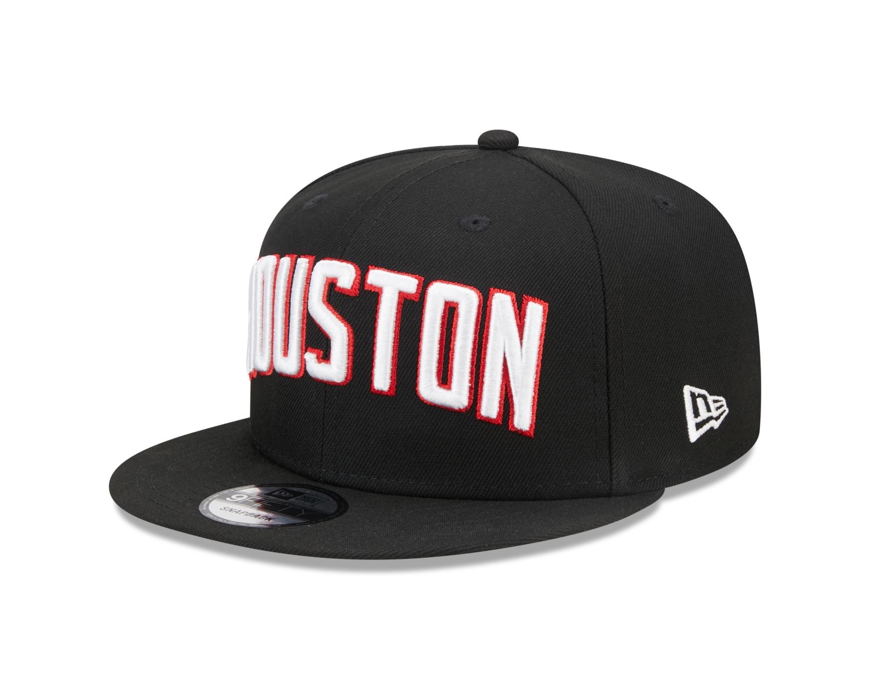 Bone New Era  9FIFTY  Houston Rockets NBA Preto