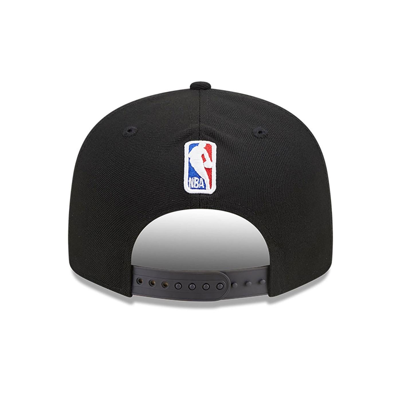 Bone New Era  9FIFTY  Houston Rockets NBA Preto Preto 5