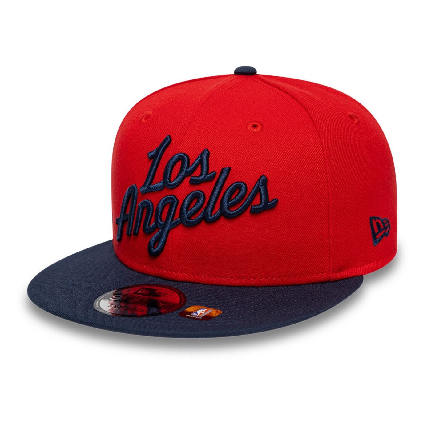 Bone New Era  9FIFTY  Los Angeles Clippers NBA Vermelho