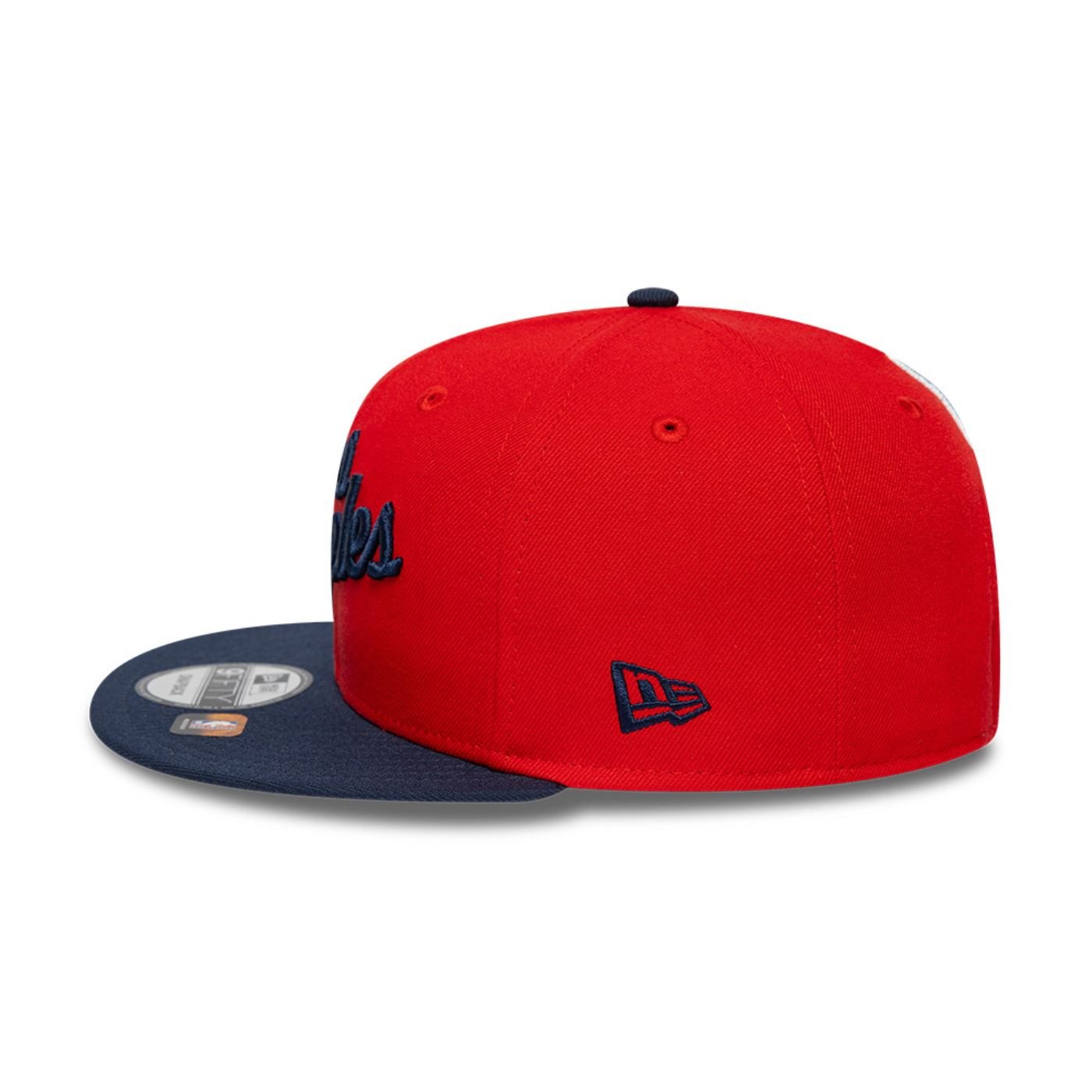 Bone New Era  9FIFTY  Los Angeles Clippers NBA Vermelho Vermelho 6