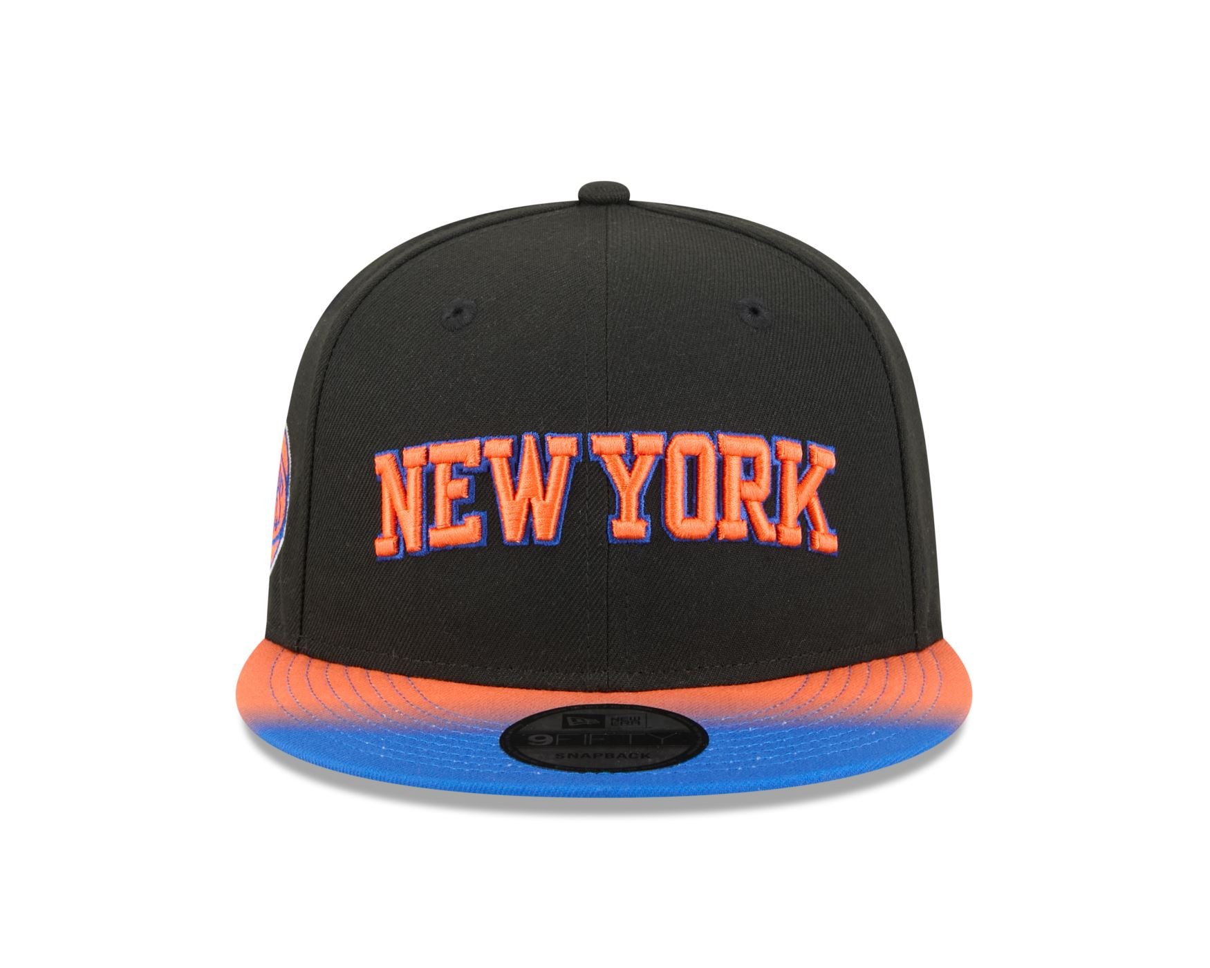 Bone New Era  9FIFTY  New York Knicks NBA Azul Preto 2