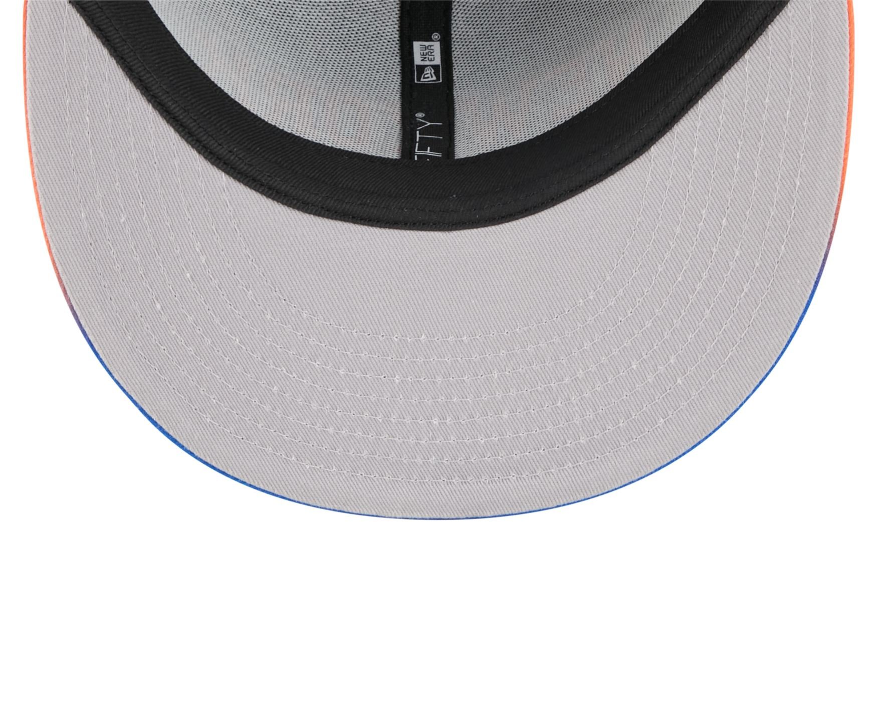 Bone New Era  9FIFTY  New York Knicks NBA Azul Preto 6