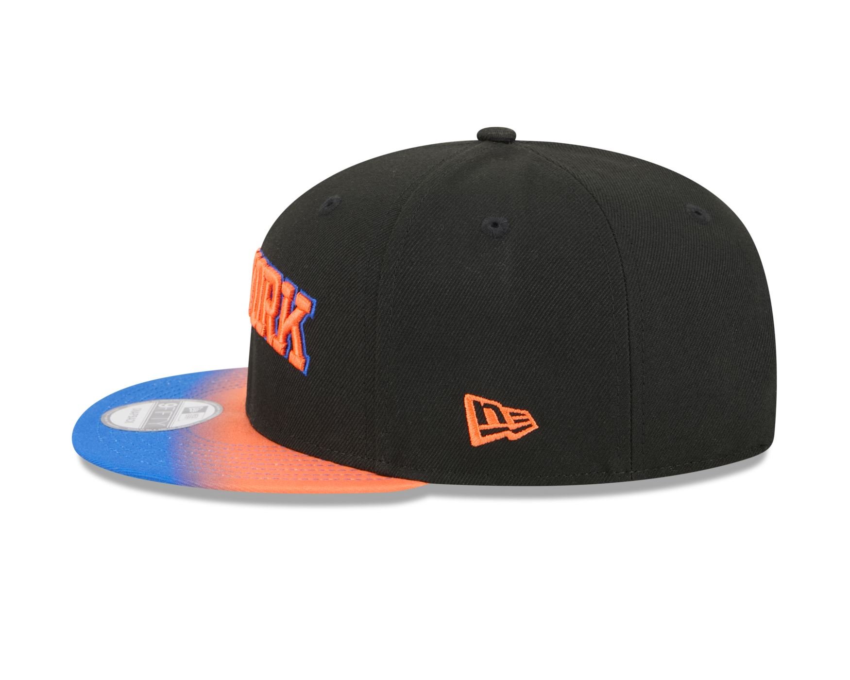 Bone New Era  9FIFTY  New York Knicks NBA Azul Preto 7
