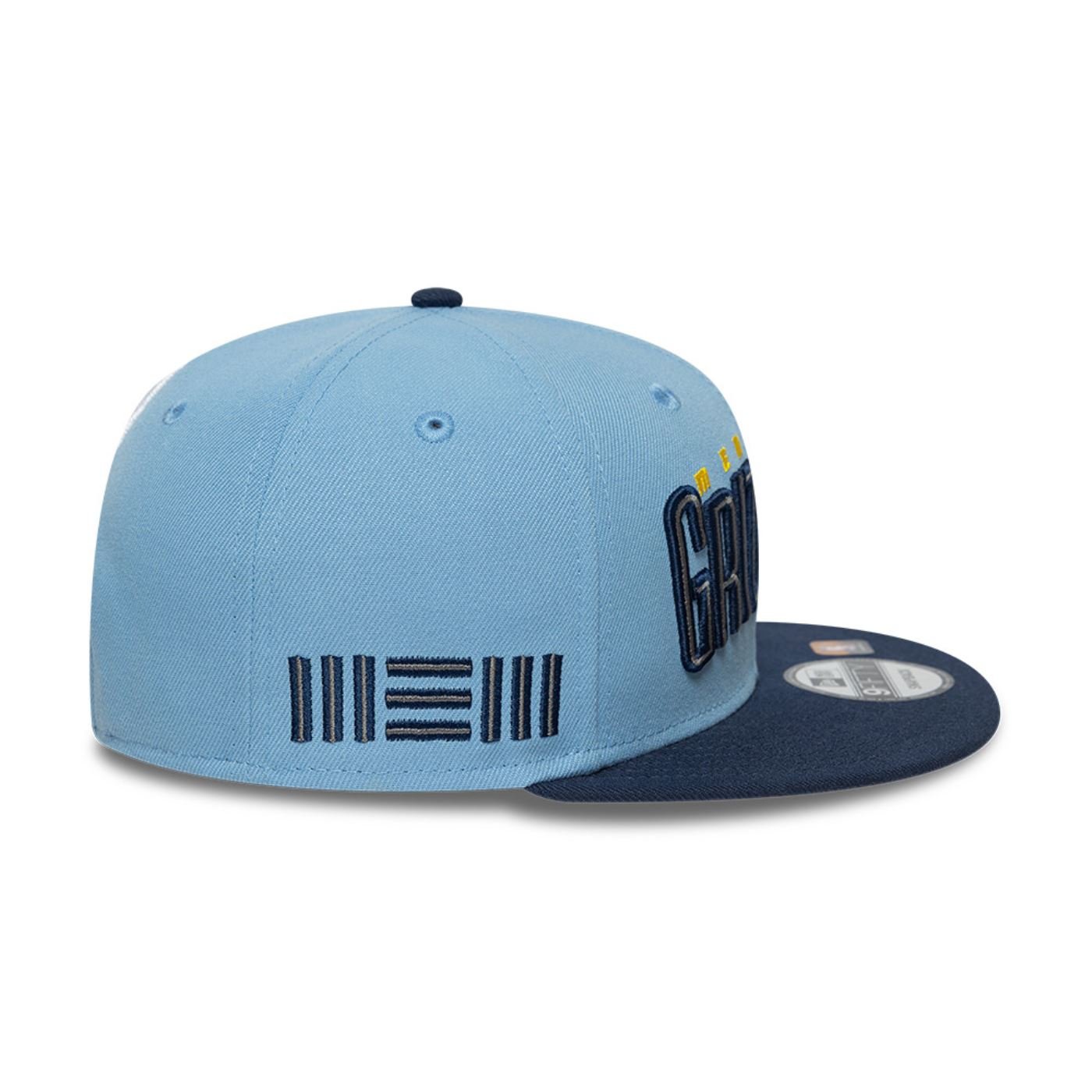 Bone New Era  9FIFTY  Memphis Grizzlies NBA Azul Azul 4
