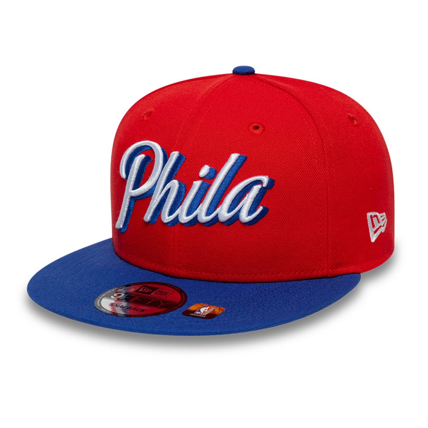 Bone New Era  9FIFTY  Philadelphia 76ers NBA Vermelho