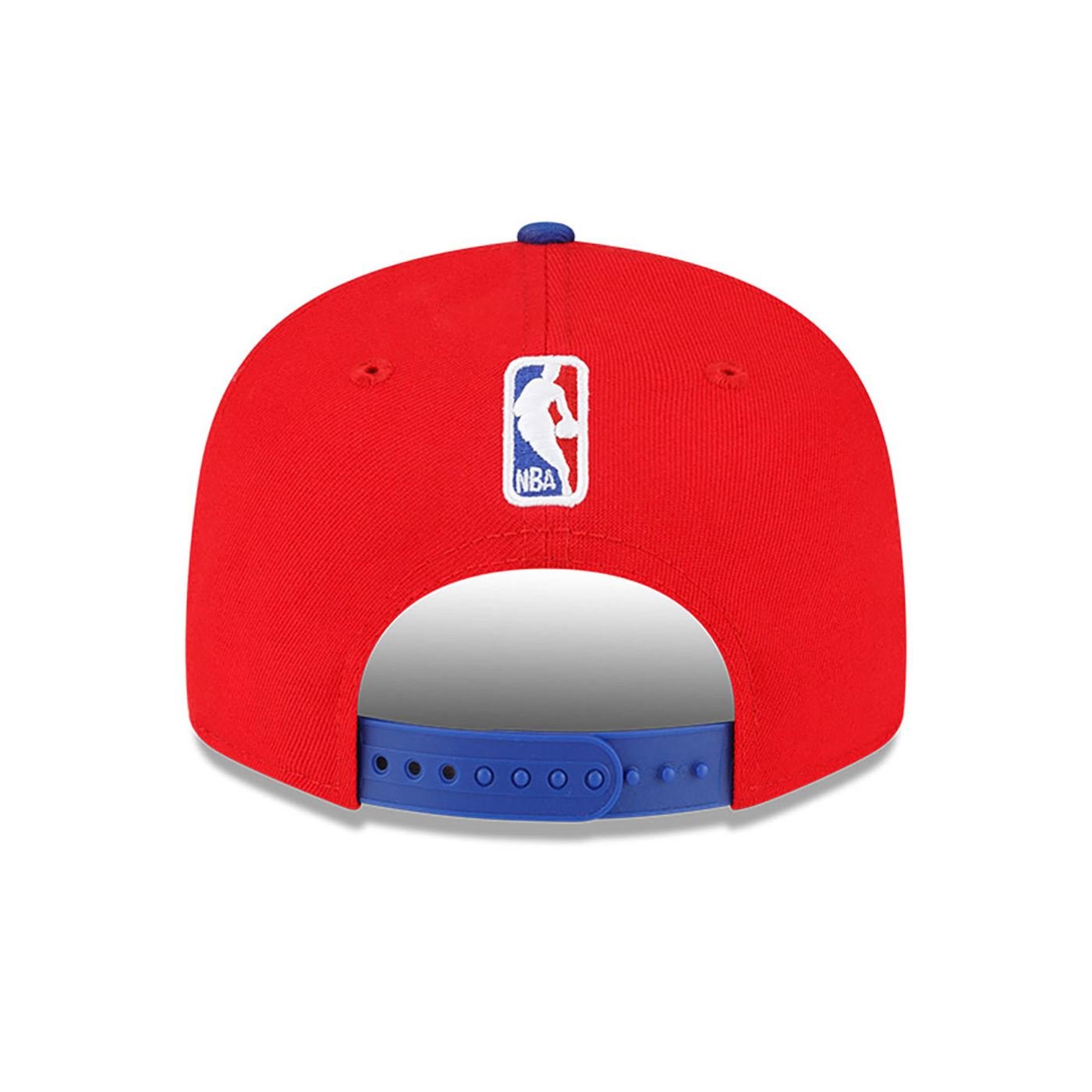 Bone New Era  9FIFTY  Philadelphia 76ers NBA Vermelho Vermelho/Azul 5