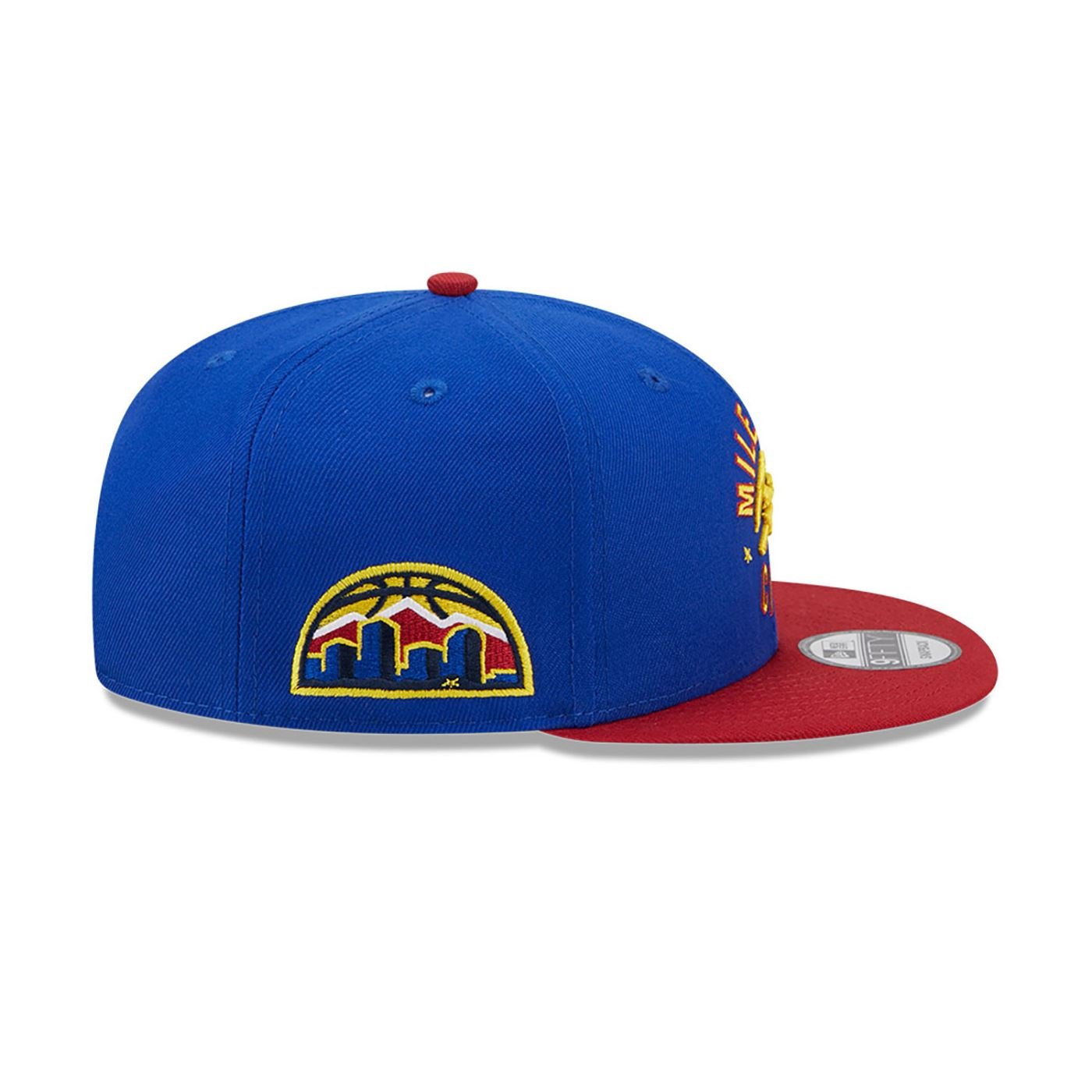 Bone New Era  9FIFTY  Denver Nuggets NBA Azul Azul/Vermelho 4