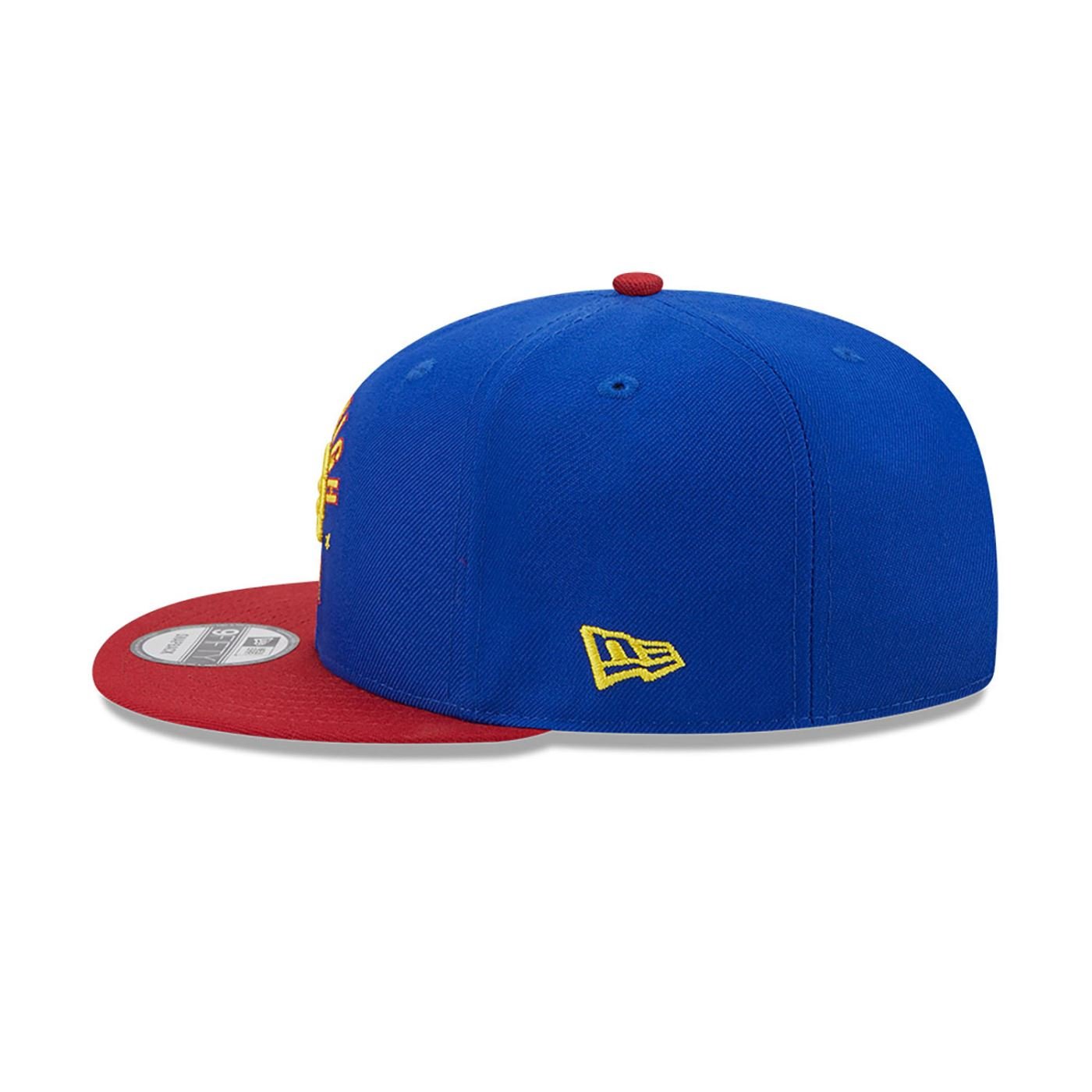 Bone New Era  9FIFTY  Denver Nuggets NBA Azul Azul/Vermelho 6