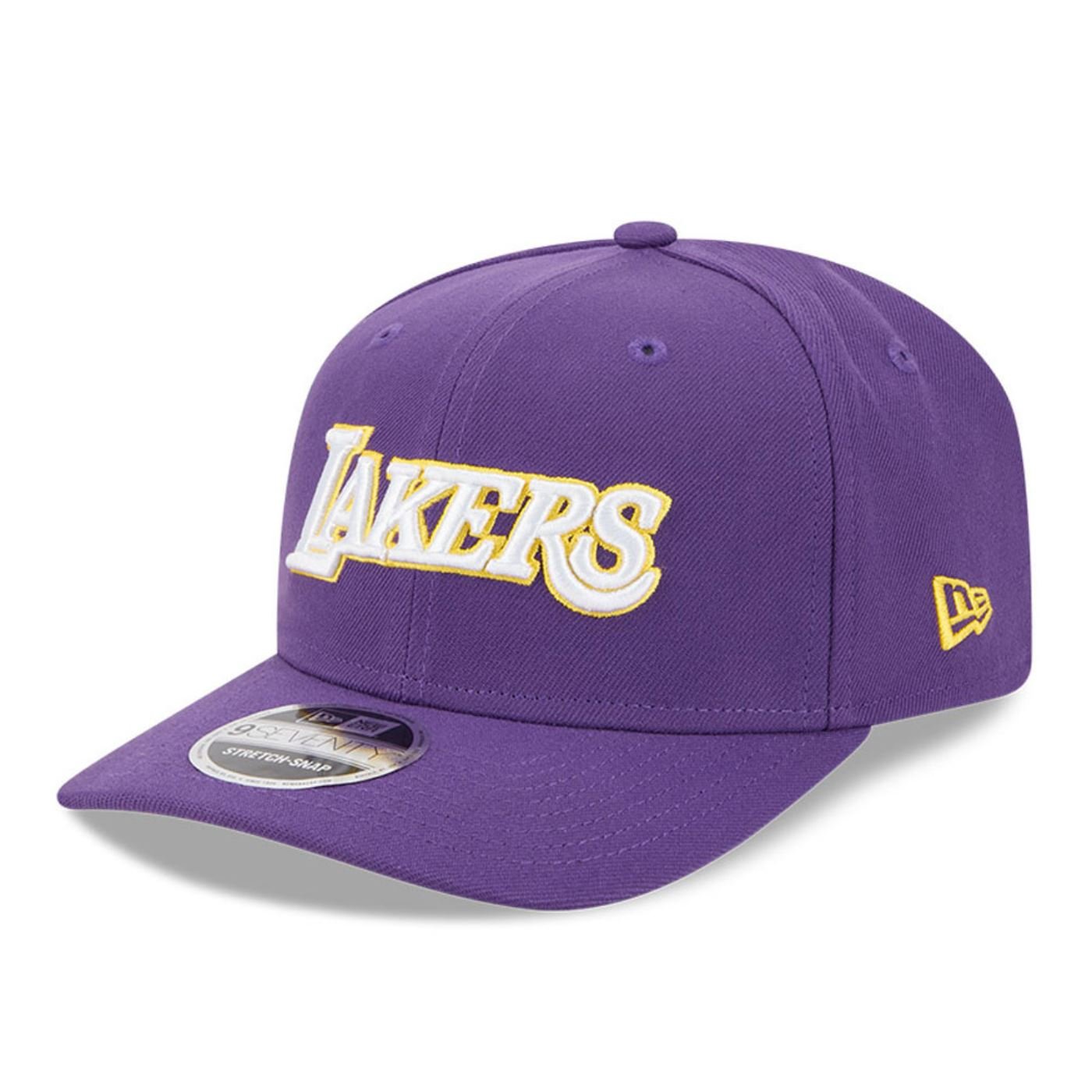 Bone New Era  9SEVENTY Strtch Snap  Los Angeles Lakers NBA Roxo