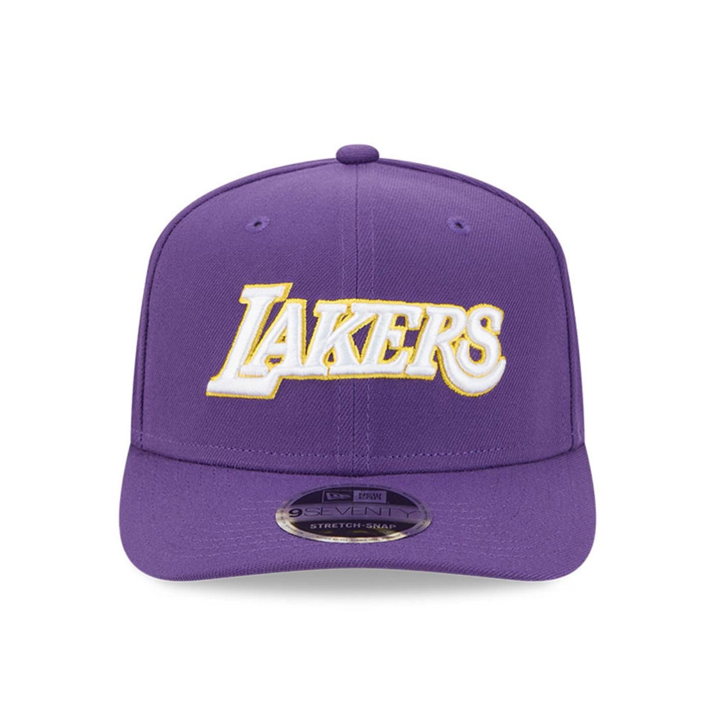 Bone New Era  9SEVENTY Strtch Snap  Los Angeles Lakers NBA Roxo Roxo 2
