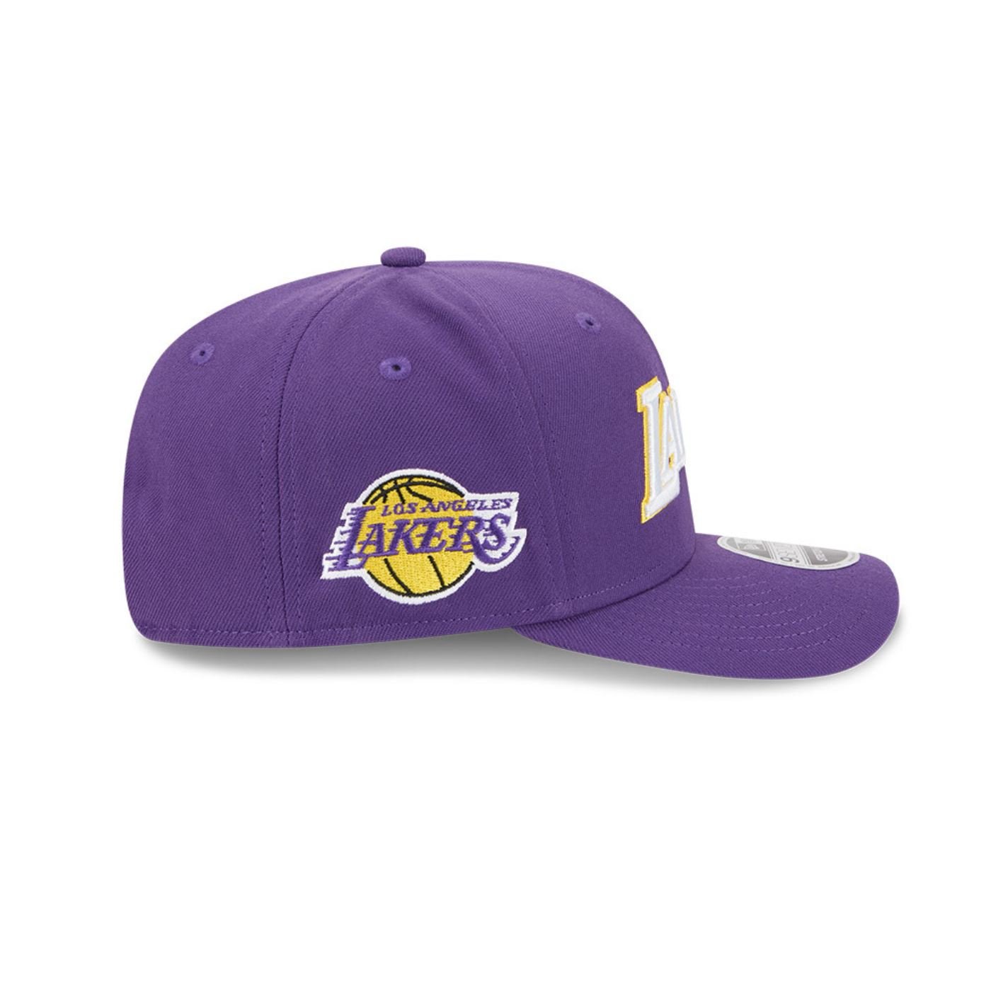 Bone New Era  9SEVENTY Strtch Snap  Los Angeles Lakers NBA Roxo Roxo 4