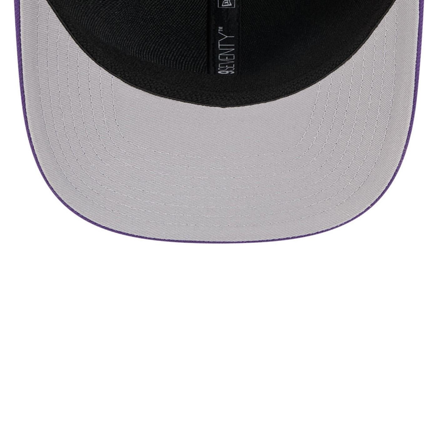 Bone New Era  9SEVENTY Strtch Snap  Los Angeles Lakers NBA Roxo Roxo 6