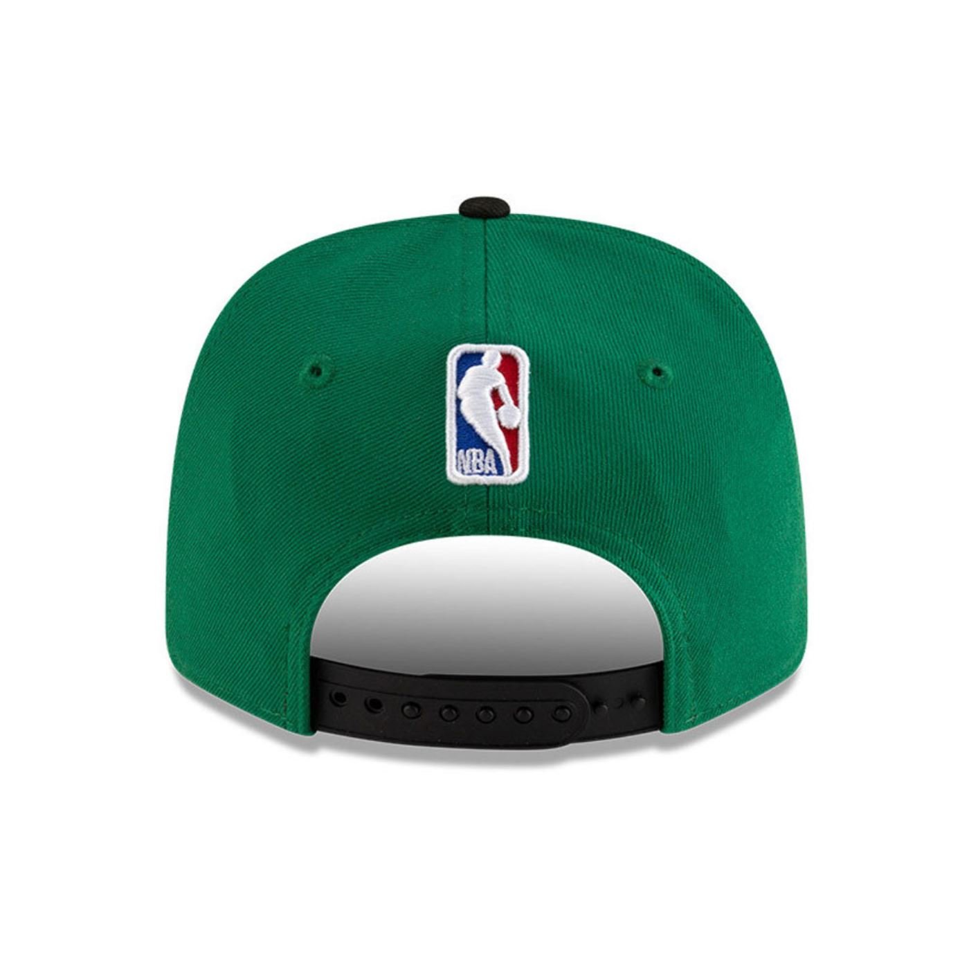 Bone New Era  9SEVENTY Strtch Snap  Boston Celtics NBA Preto Preto/Verde 5