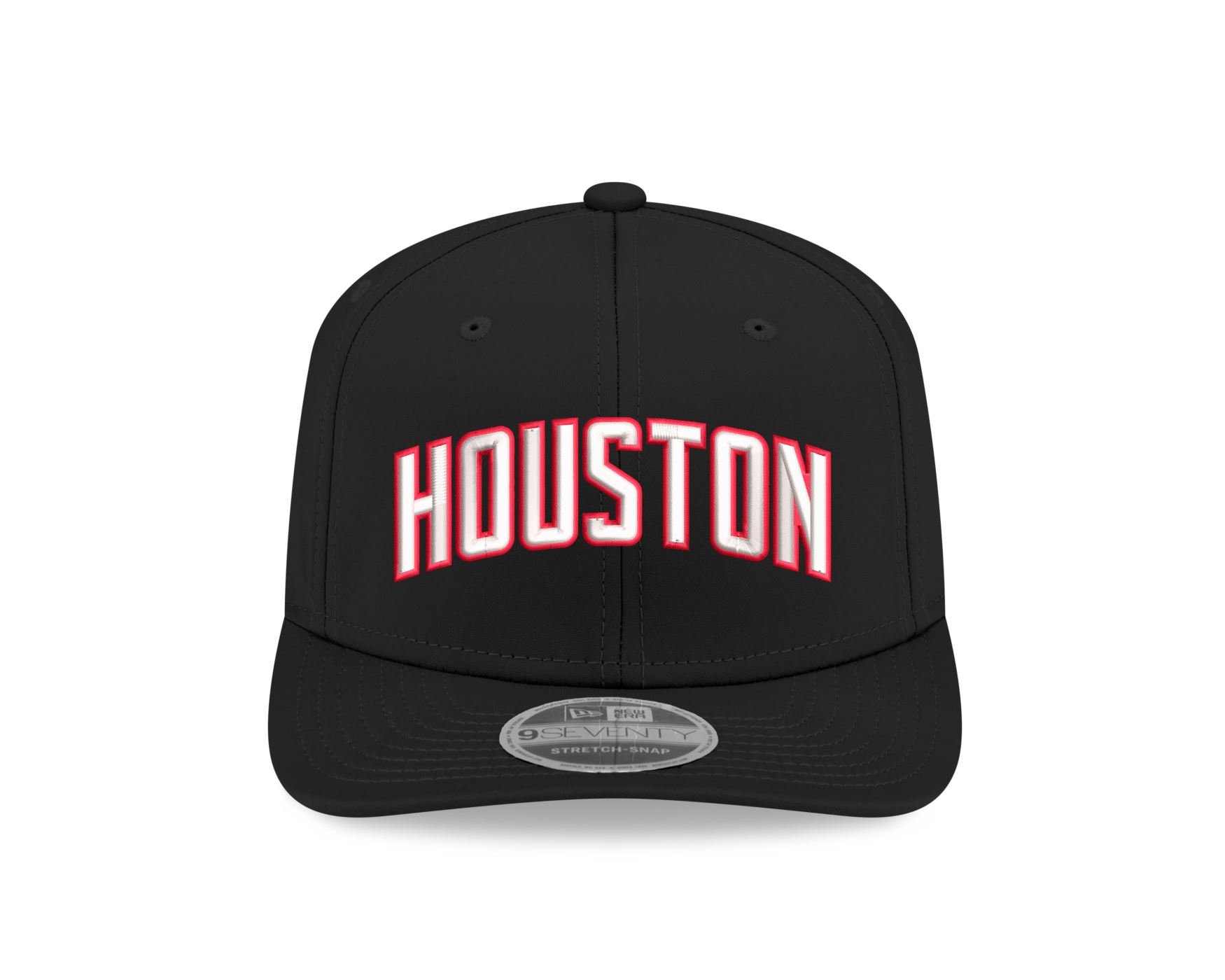 Bone New Era  9SEVENTY Strtch Snap  Houston Rockets NBA Preto Preto 2