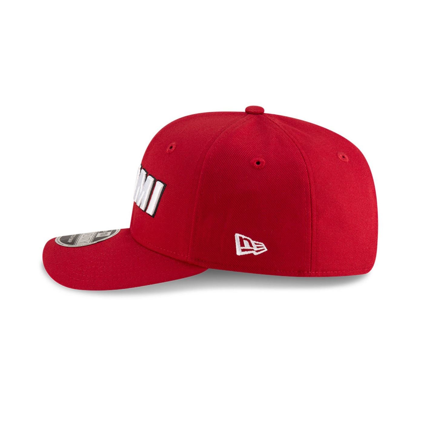 Bone New Era  9SEVENTY Strtch Snap  Miami Heat NBA Vermelho Vermelho 6