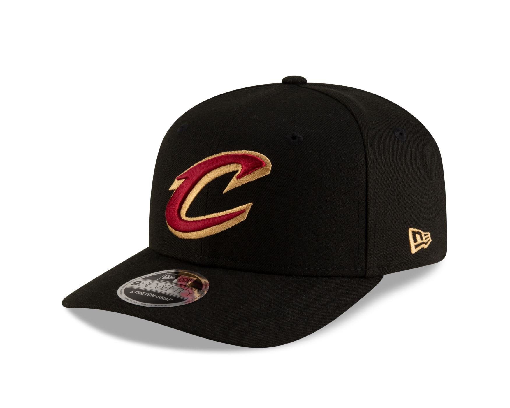 Bone New Era  9SEVENTY Strtch Snap  Cleveland Cavaliers NBA Preto