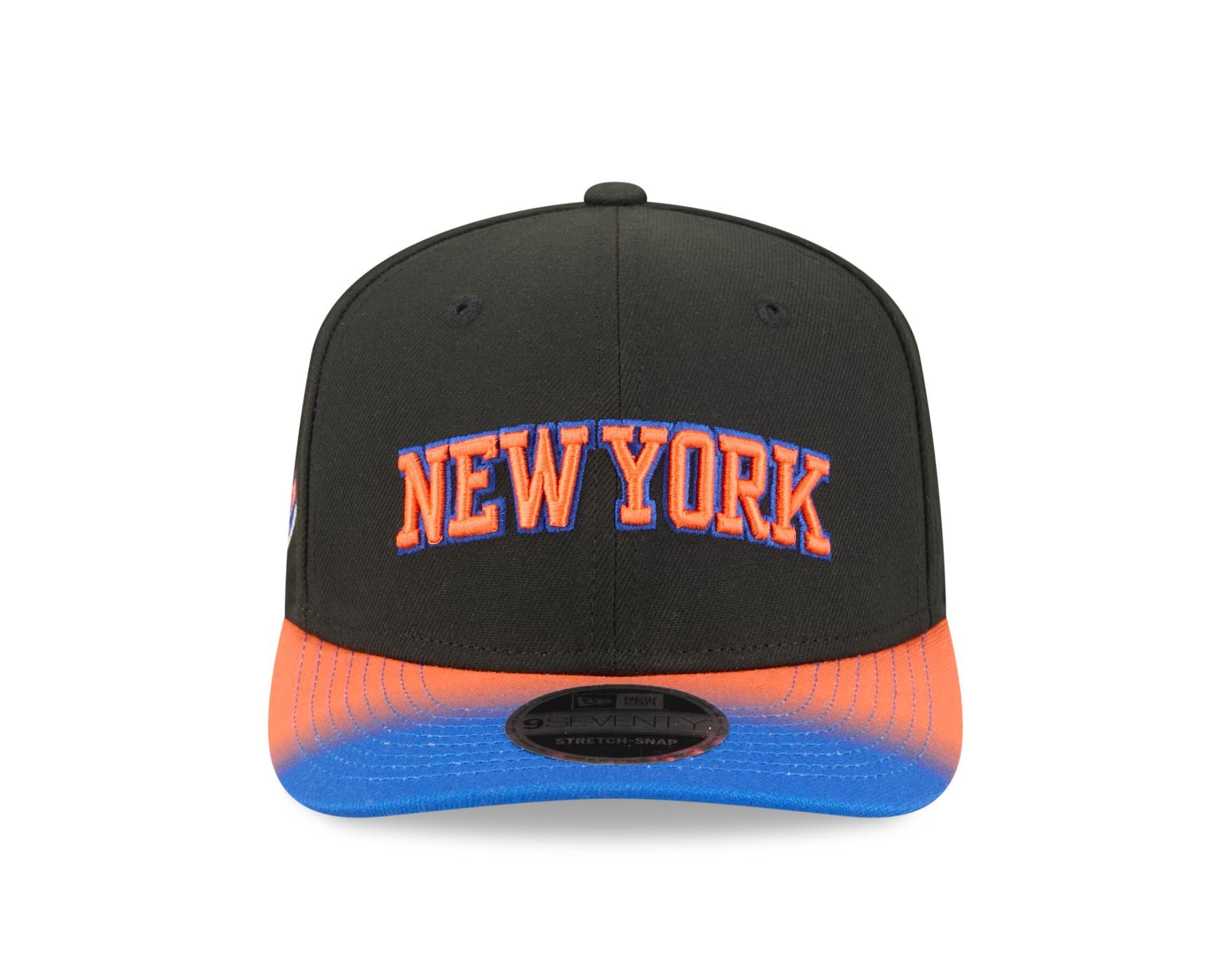 Bone New Era  9SEVENTY Strtch Snap  New York Knicks NBA Azul Preto 2