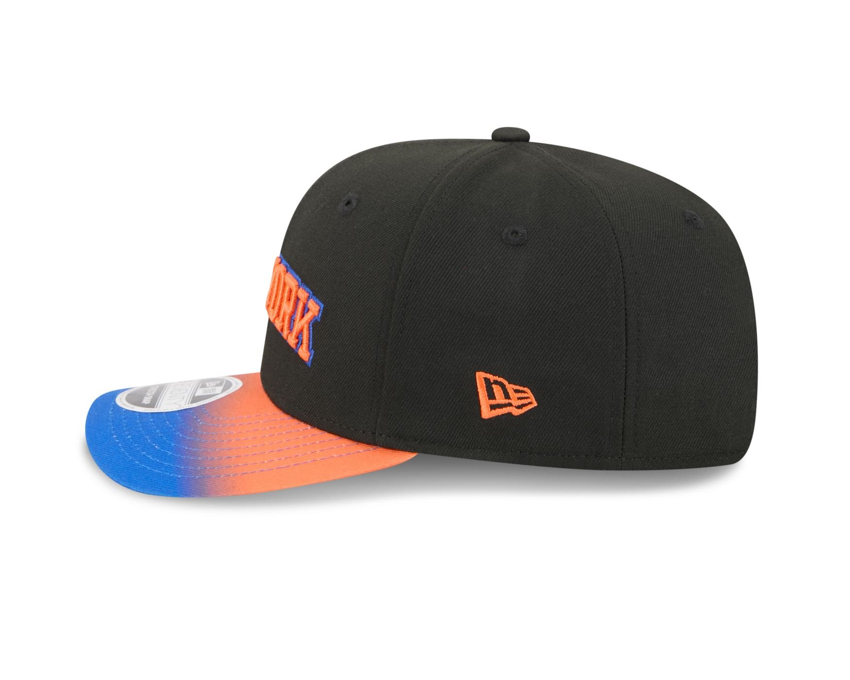 Bone New Era  9SEVENTY Strtch Snap  New York Knicks NBA Azul Preto 7