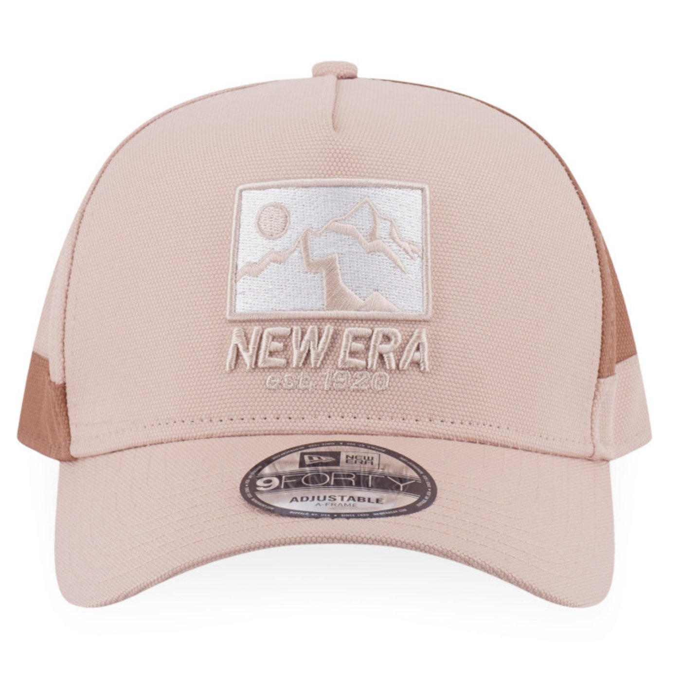 Bone New Era 9FORTY A-FRAME TRUCKER SN Branded Bege Bege 2