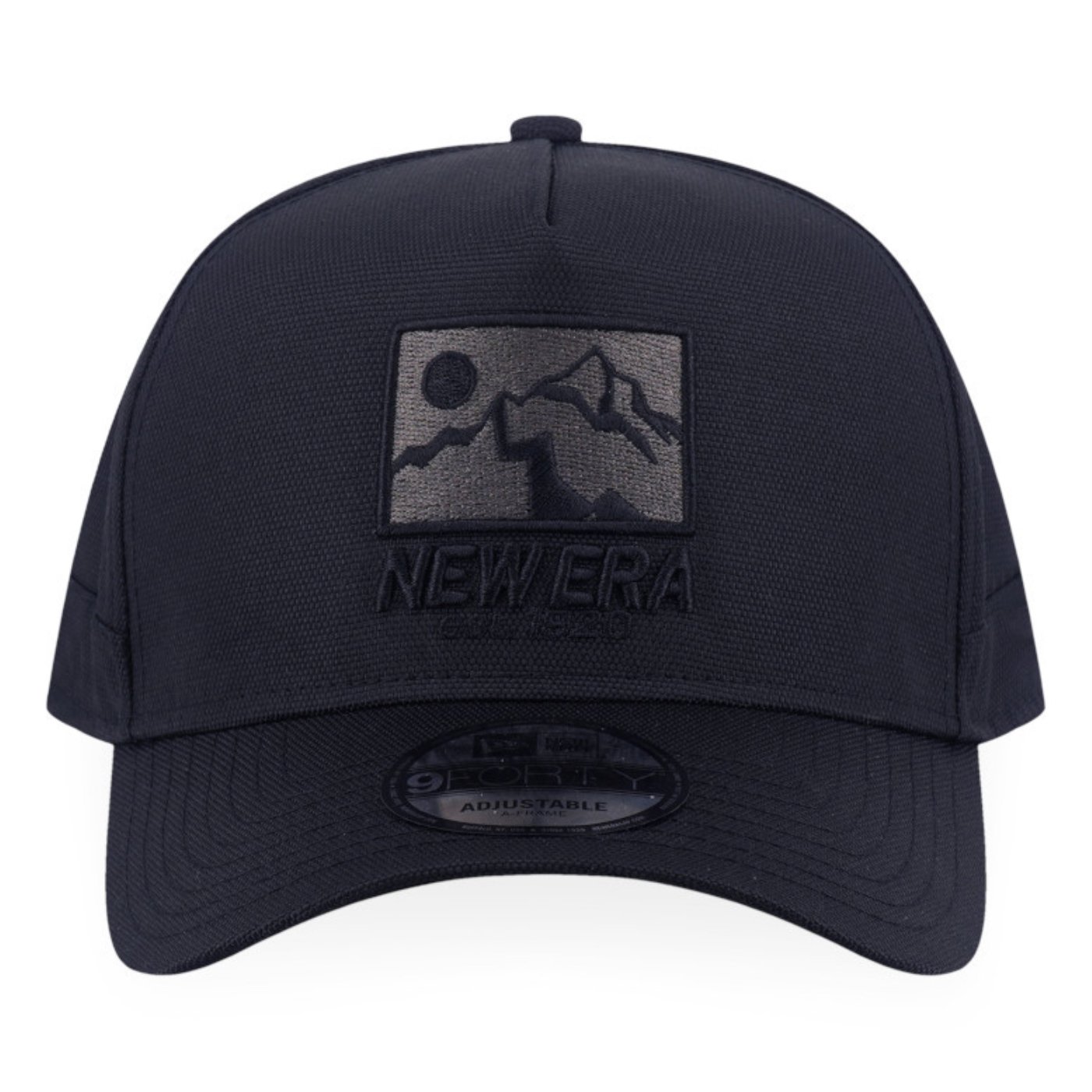 Bone New Era 9FORTY A-FRAME TRUCKER SN Branded Preto Preto 2
