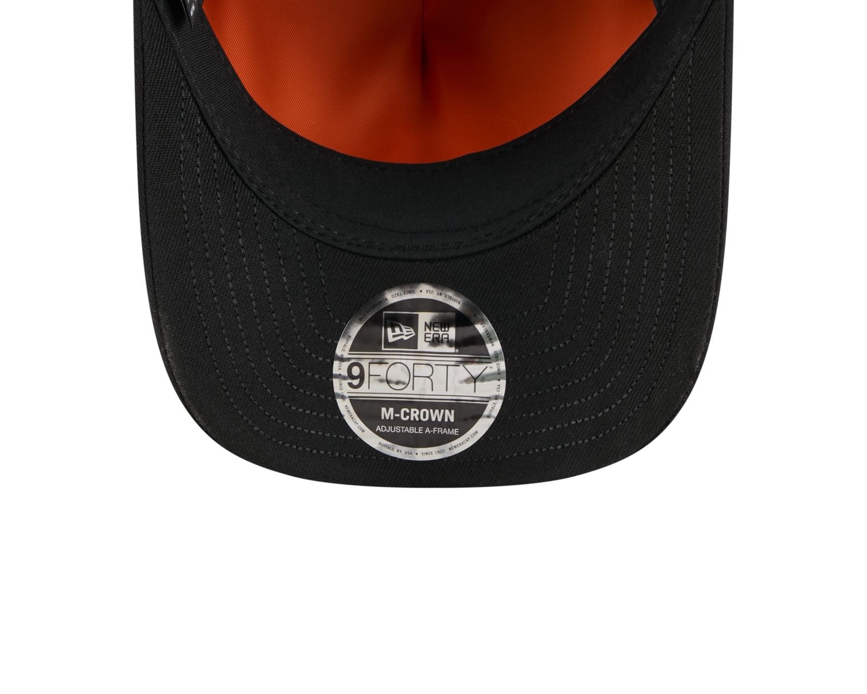 Bone New Era 9FORTY M-CROWN Boston Red Sox Alpha Collection  Preto Preto 7