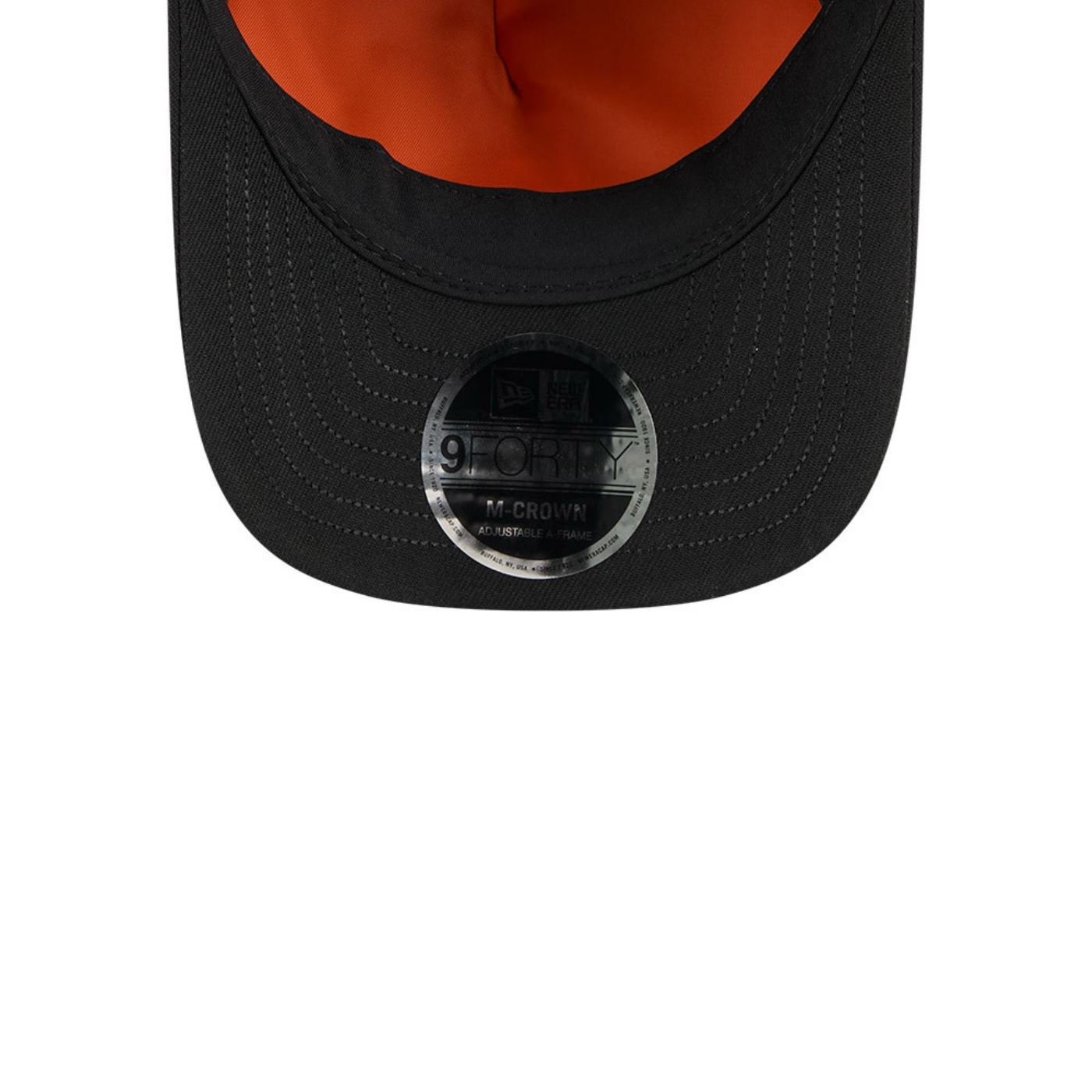 Bone New Era 9FORTY M-CROWN Los Angeles Dodgers Alpha Collection  Preto Preto 7