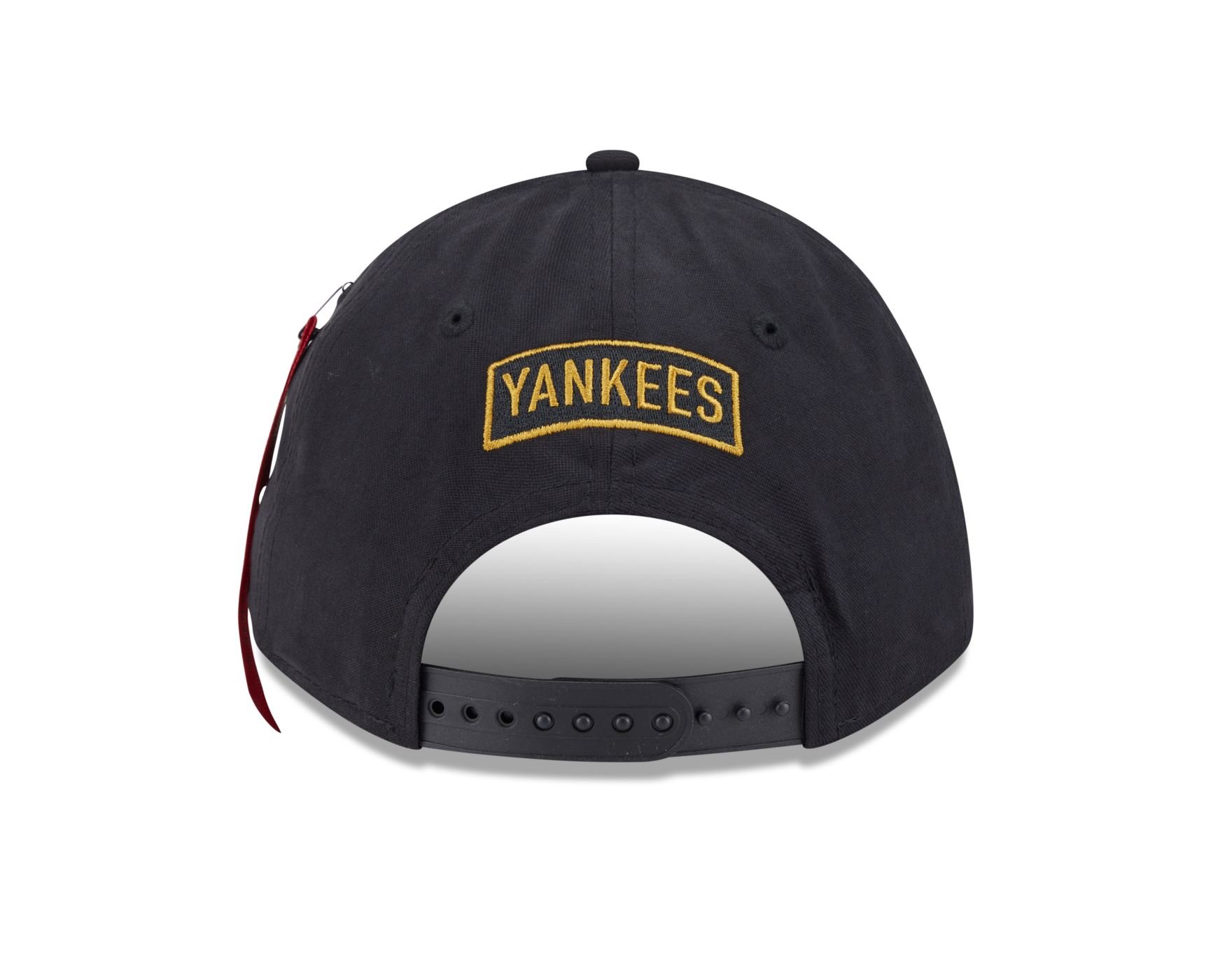 Bone New Era 9FORTY M-CROWN New York Yankees Alpha Collection Preto Preto 5