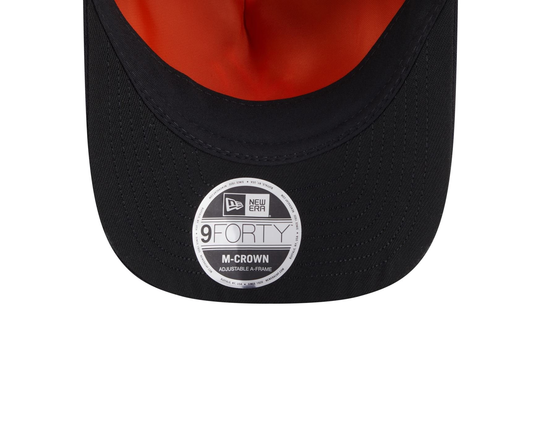 Bone New Era 9FORTY M-CROWN New York Yankees Alpha Collection Preto Preto 7