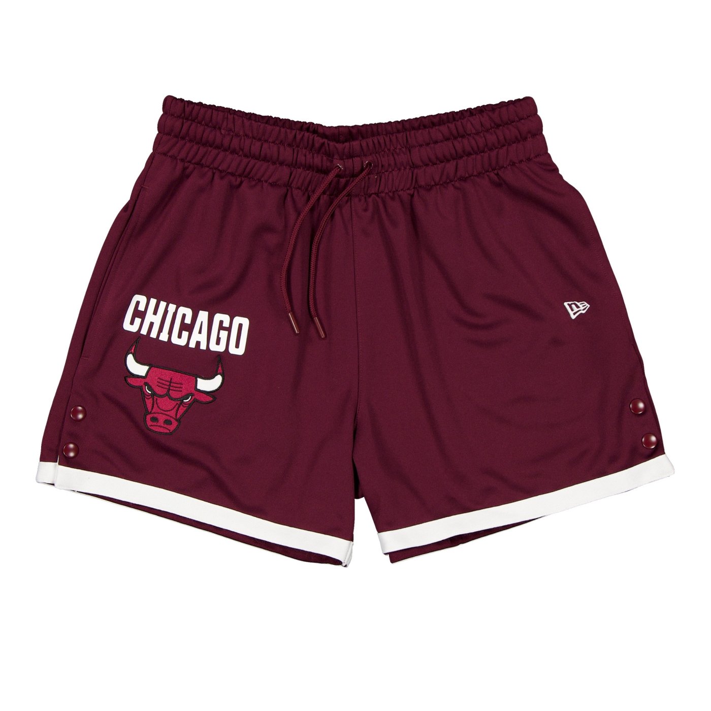 Shorts New Era Chicago Bulls NBA Vinho