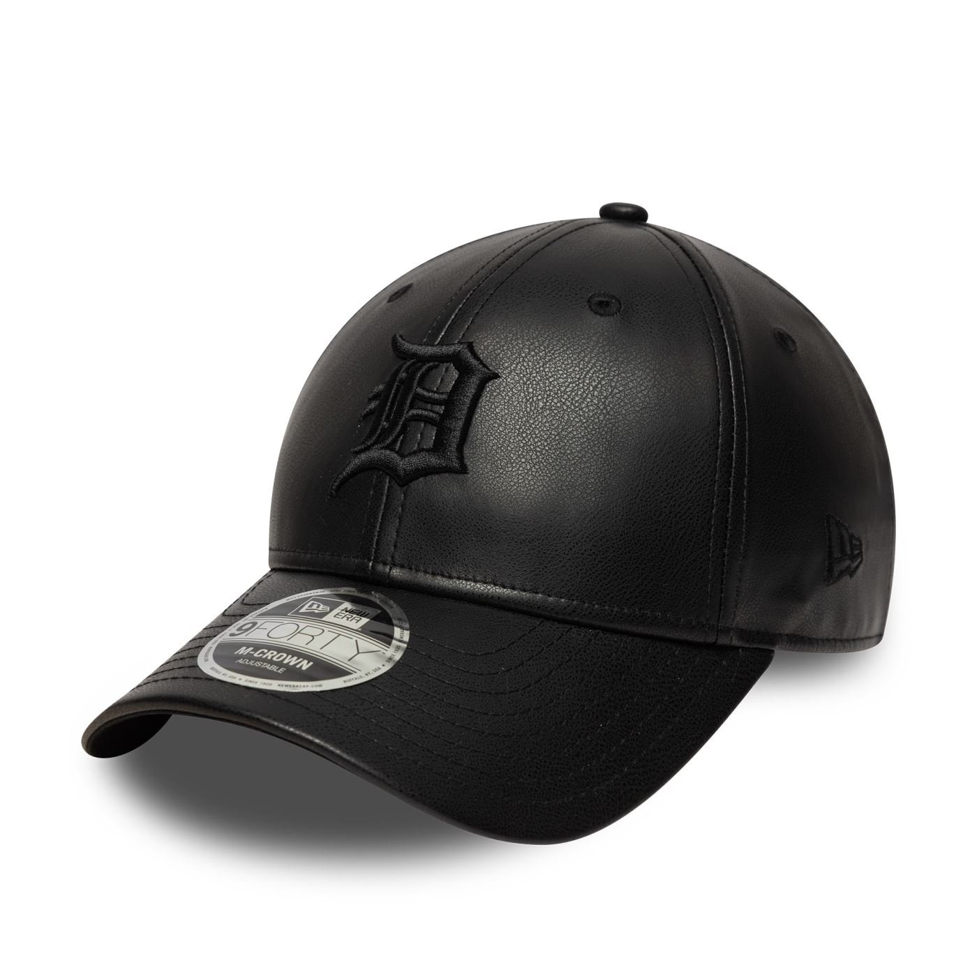 Bone New Era  9FORTY M-Crown Detroit Tigers MLB Preto