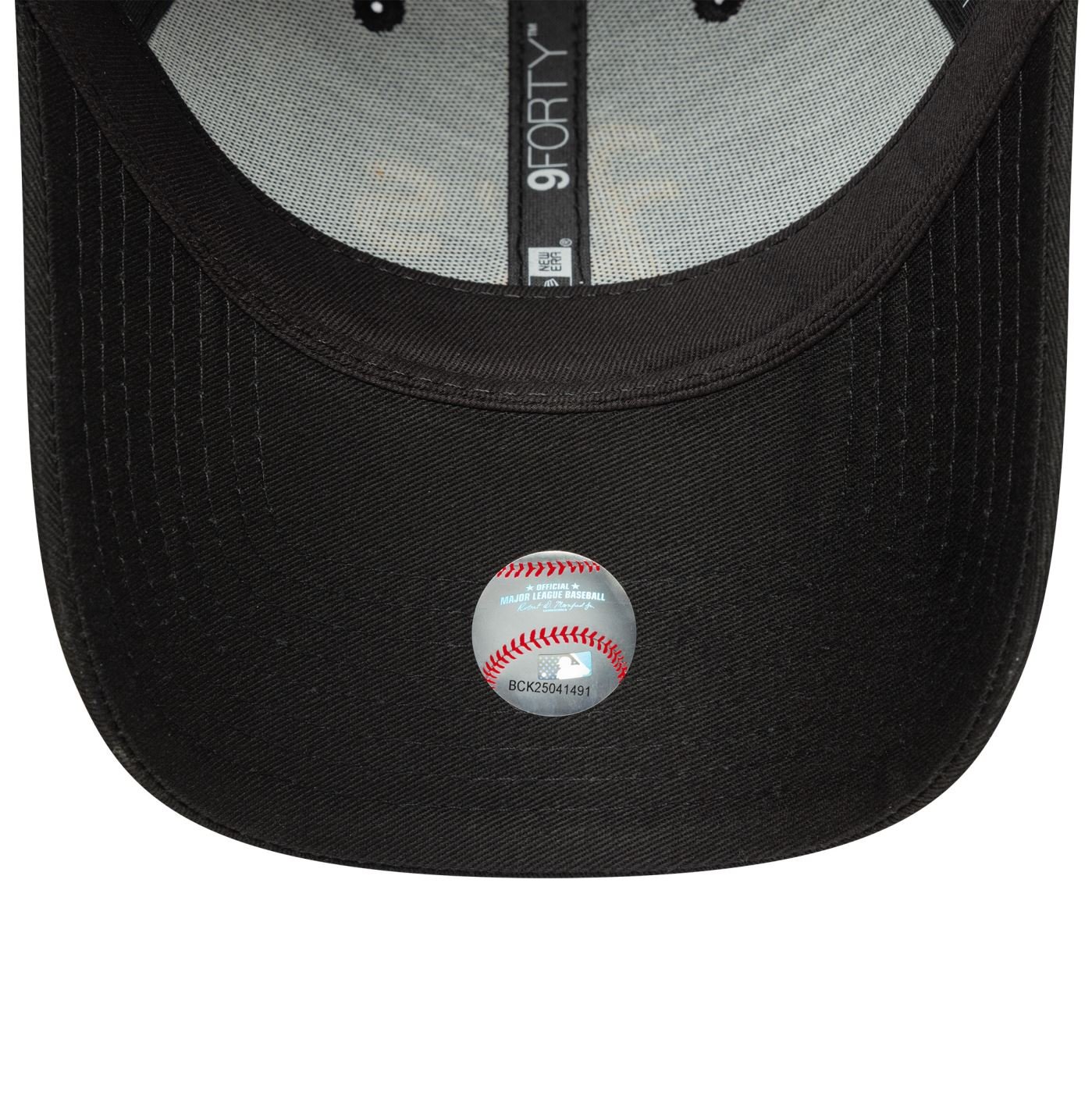 Bone New Era 9FORTY Oakland Athletics MLB Preto Preto 5