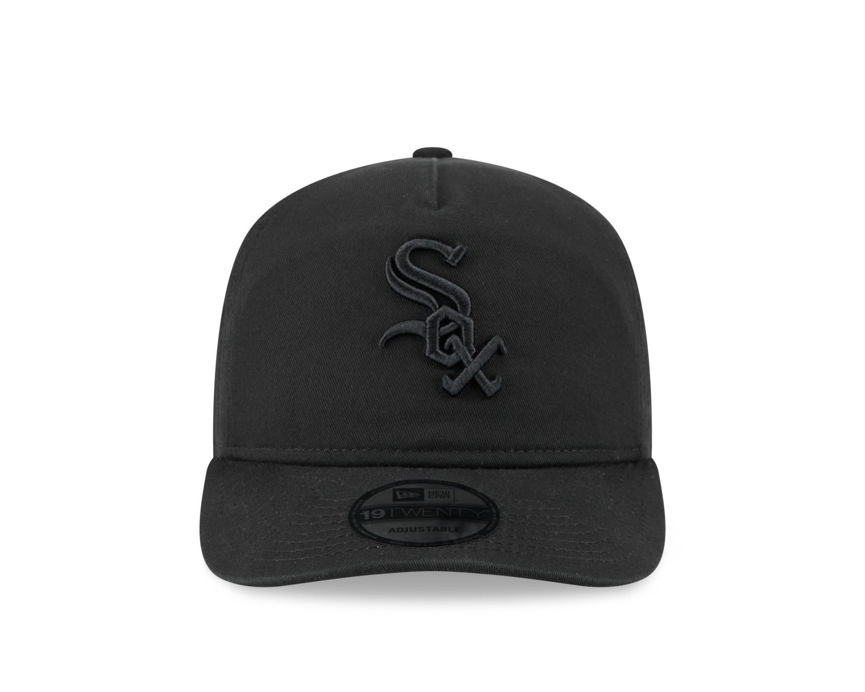 Bone New Era 19TWENTY Chicago White Sox MLB Preto Preto 2