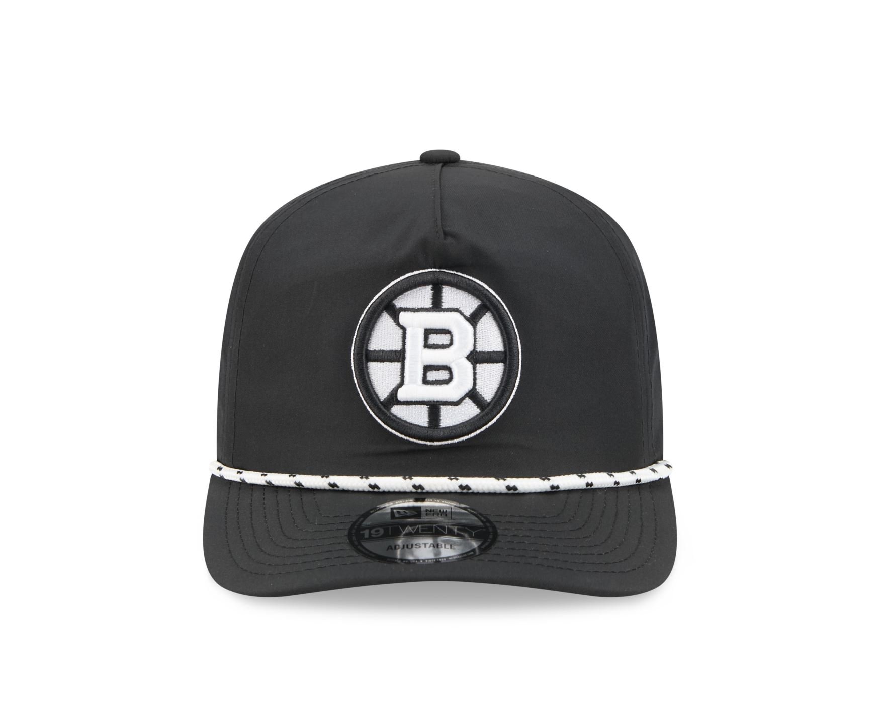 Bone New Era 19TWENTY Boston Bruins NHL Preto Preto 2