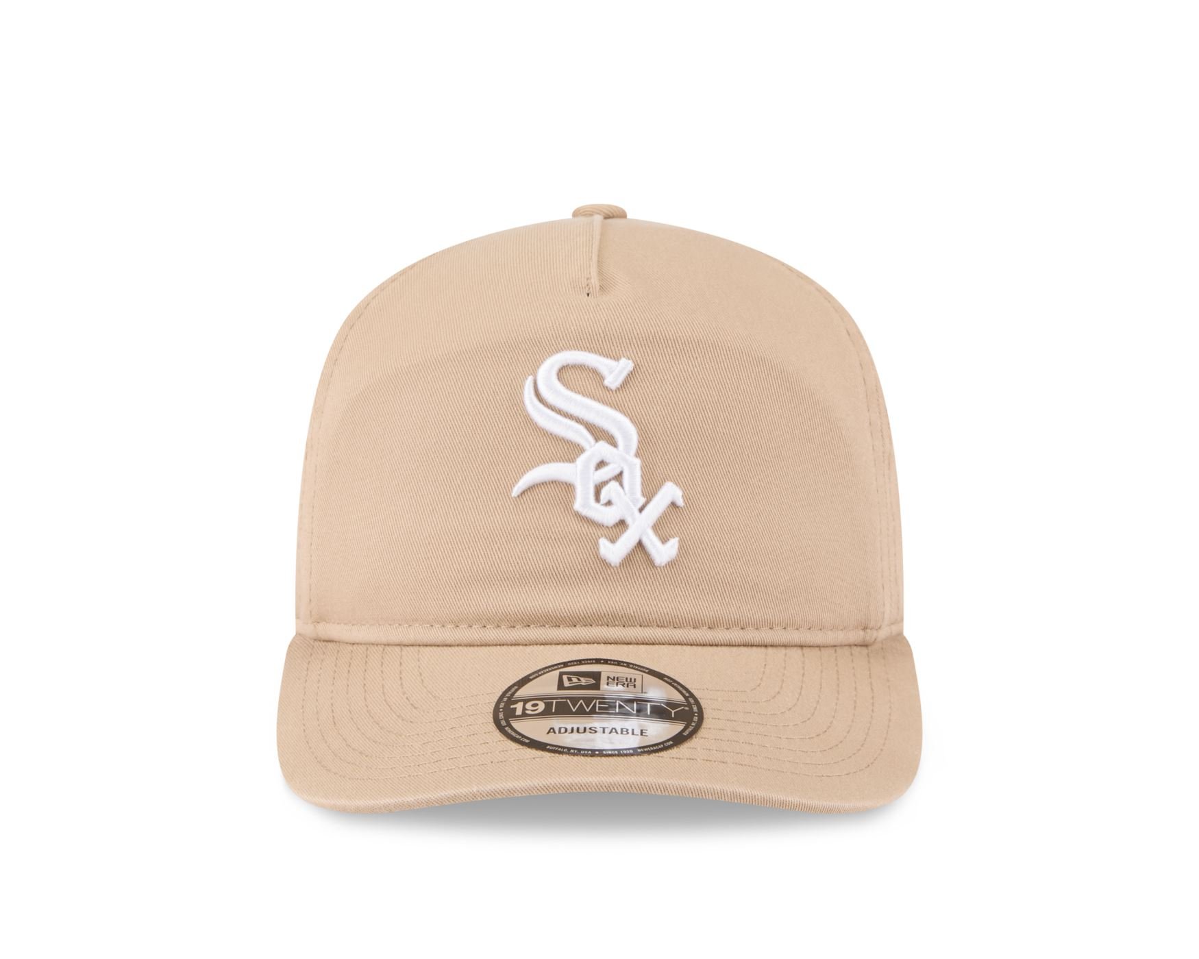 Bone New Era 19TWENTY Chicago White Sox MLB Bege Bege 2