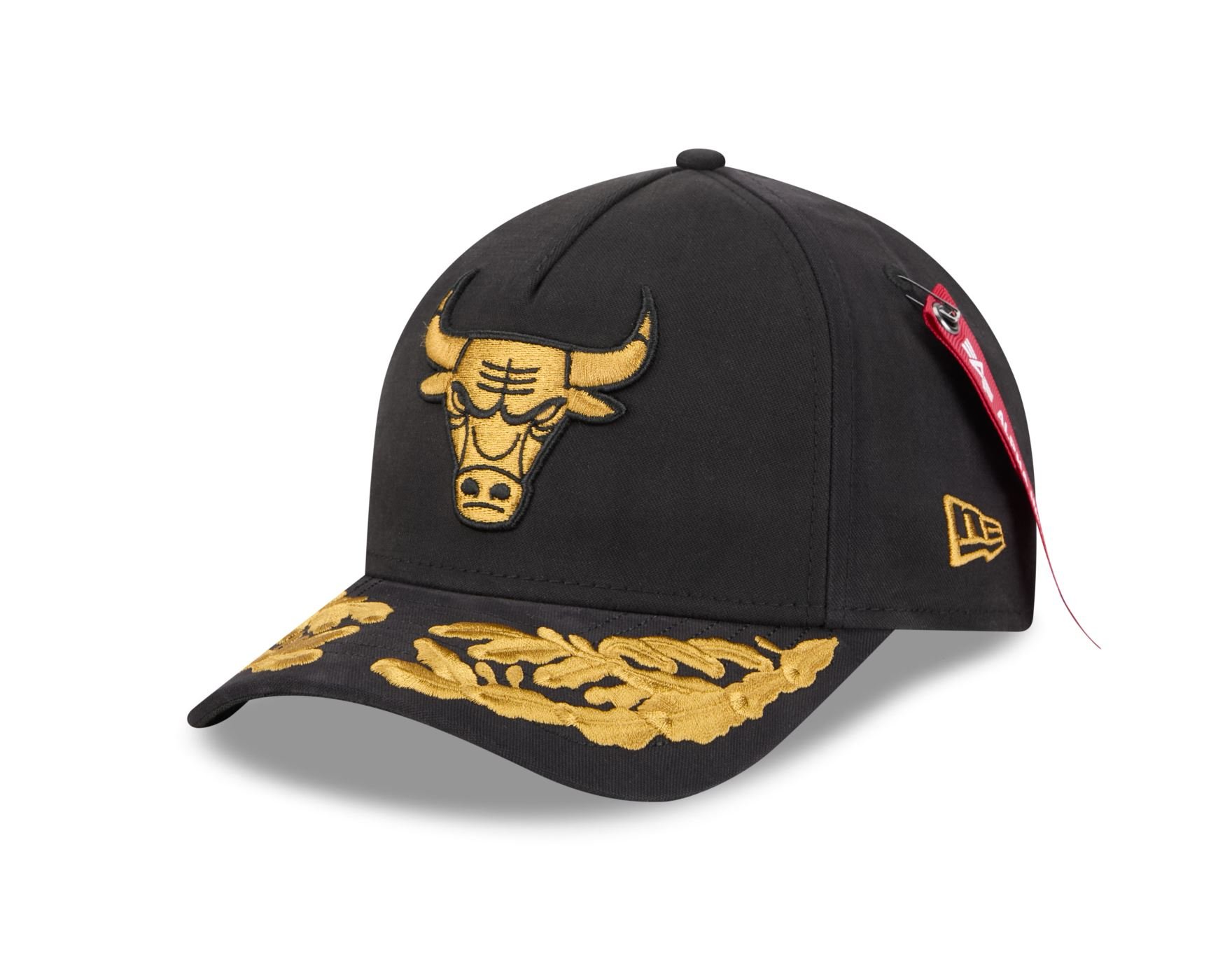 Bone New Era  9FORTY M-Crown A-Frame Chicago Bulls NBA Preto