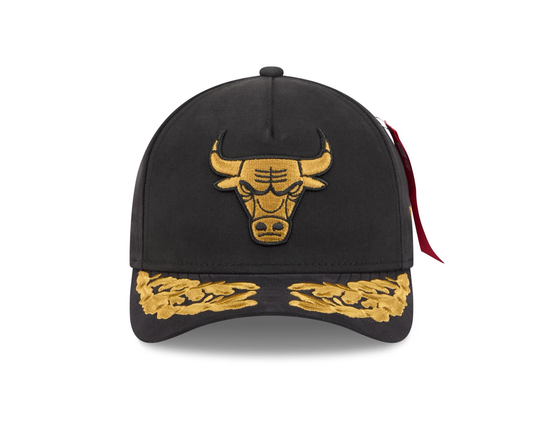 Bone New Era  9FORTY M-Crown A-Frame Chicago Bulls NBA Preto Preto 3