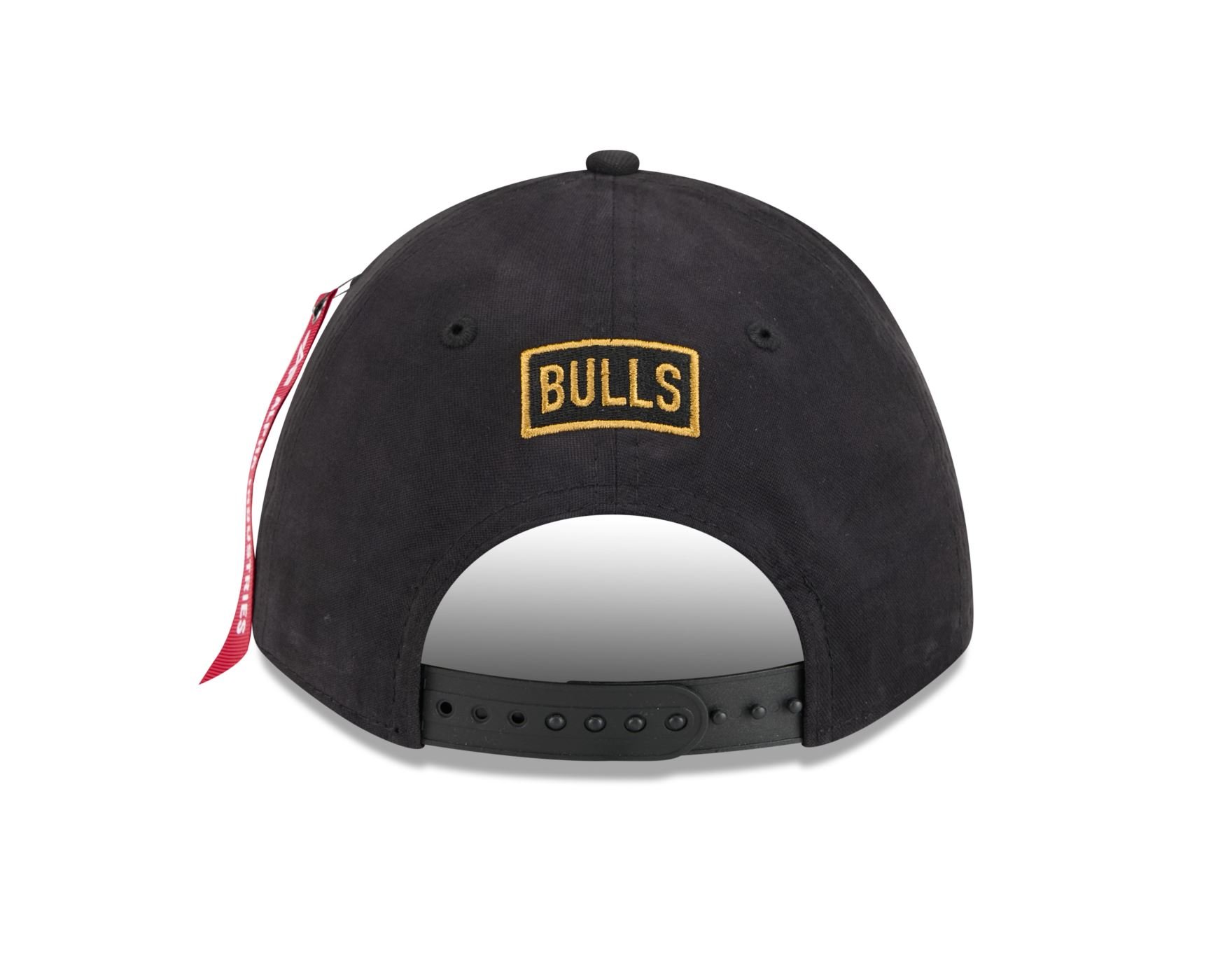Bone New Era  9FORTY M-Crown A-Frame Chicago Bulls NBA Preto Preto 5