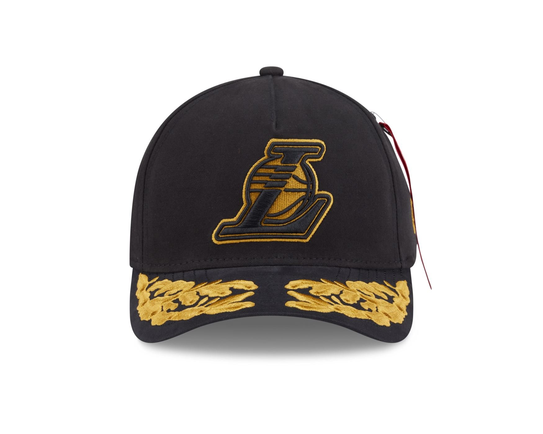 Bone New Era  9FORTY M-Crown A-Frame Los Angeles Lakers NBA Preto Preto 3