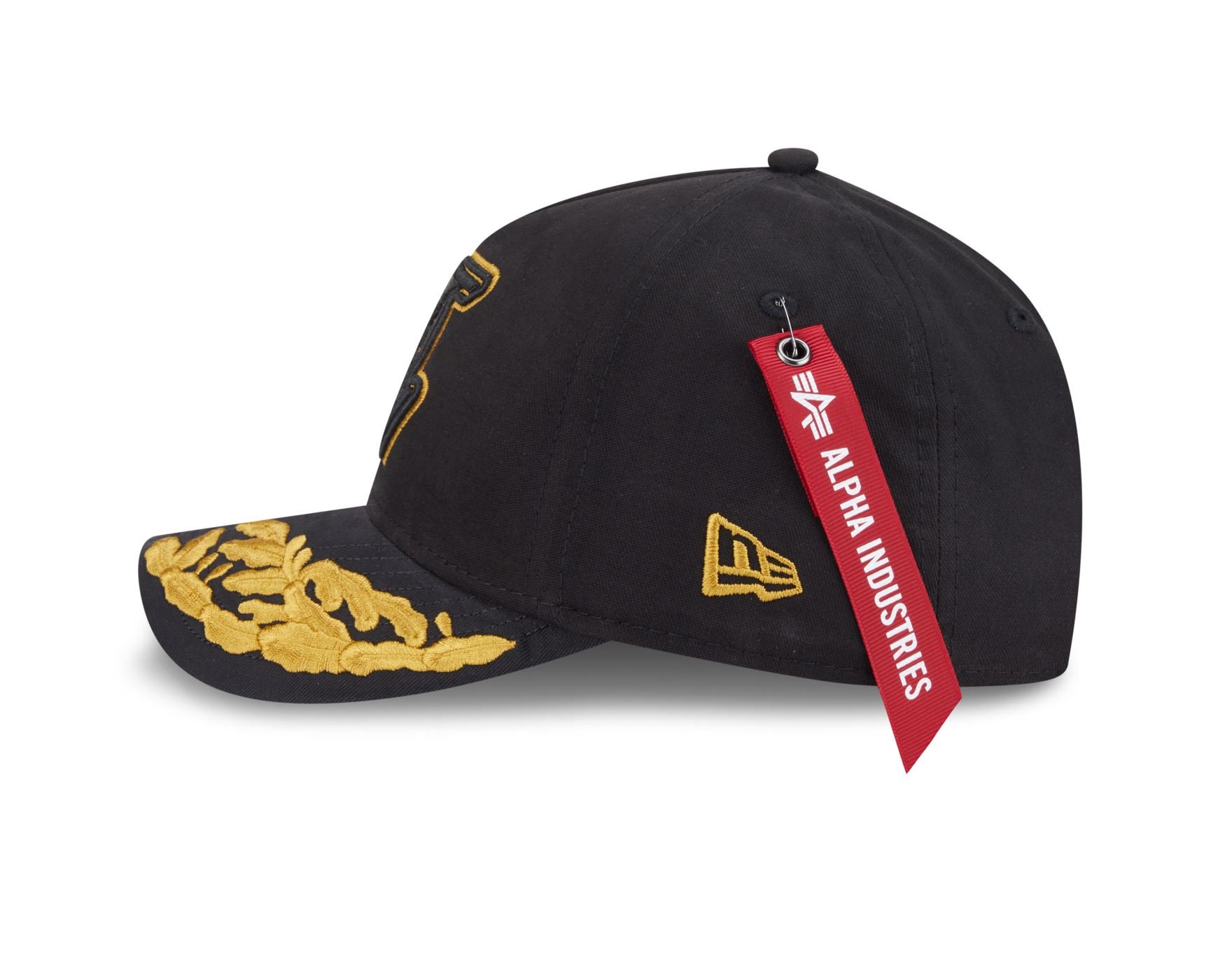 Bone New Era  9FORTY M-Crown A-Frame Los Angeles Lakers NBA Preto Preto 4