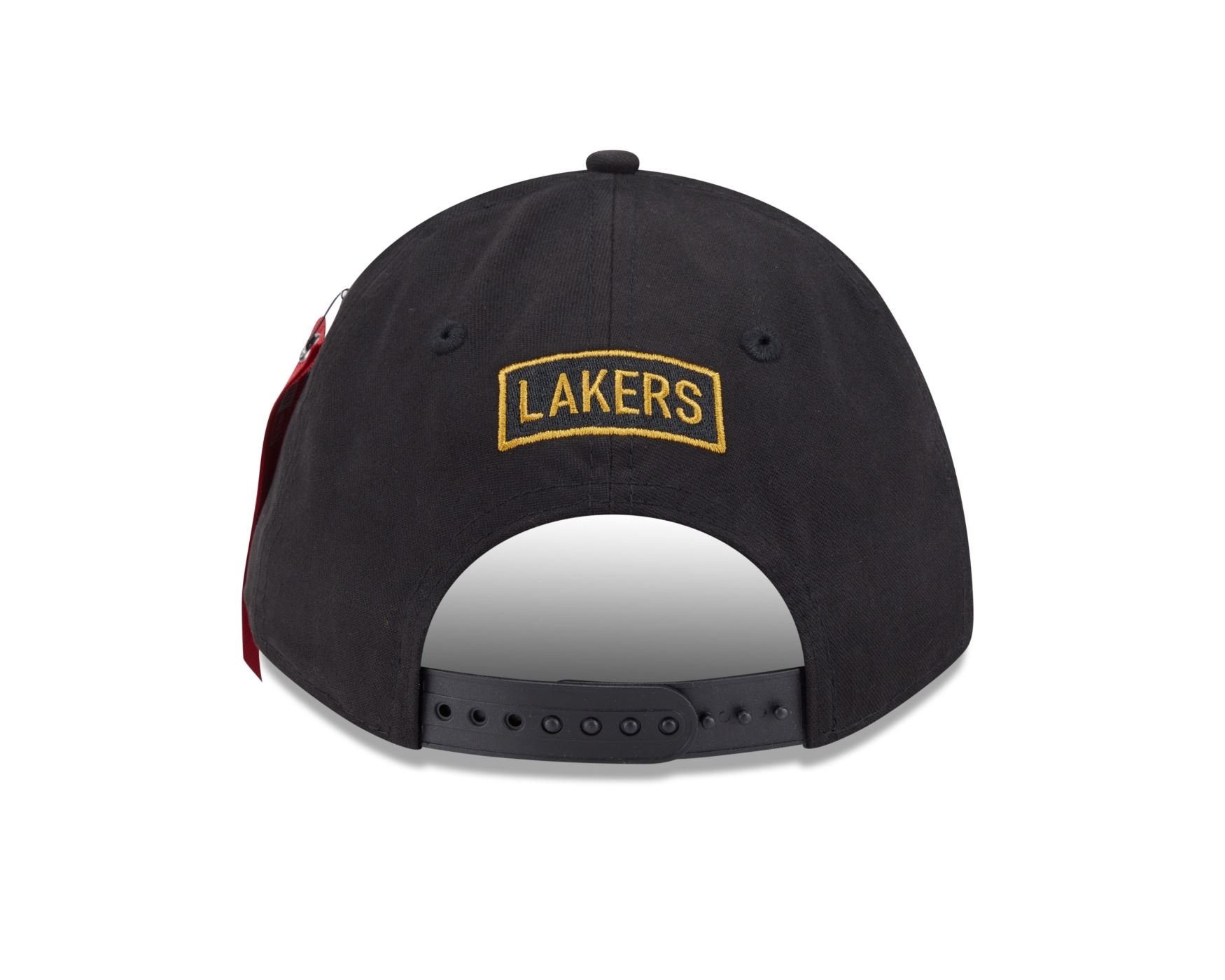 Bone New Era  9FORTY M-Crown A-Frame Los Angeles Lakers NBA Preto Preto 5
