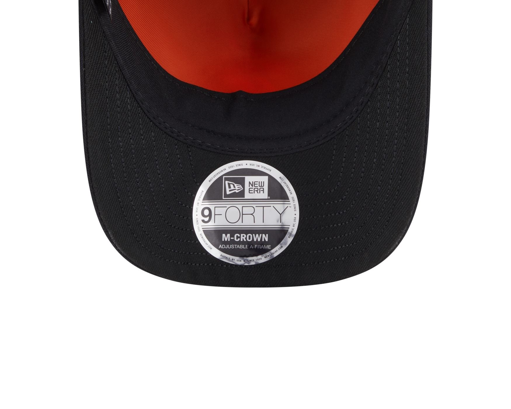 Bone New Era  9FORTY M-Crown A-Frame Los Angeles Lakers NBA Preto Preto 7