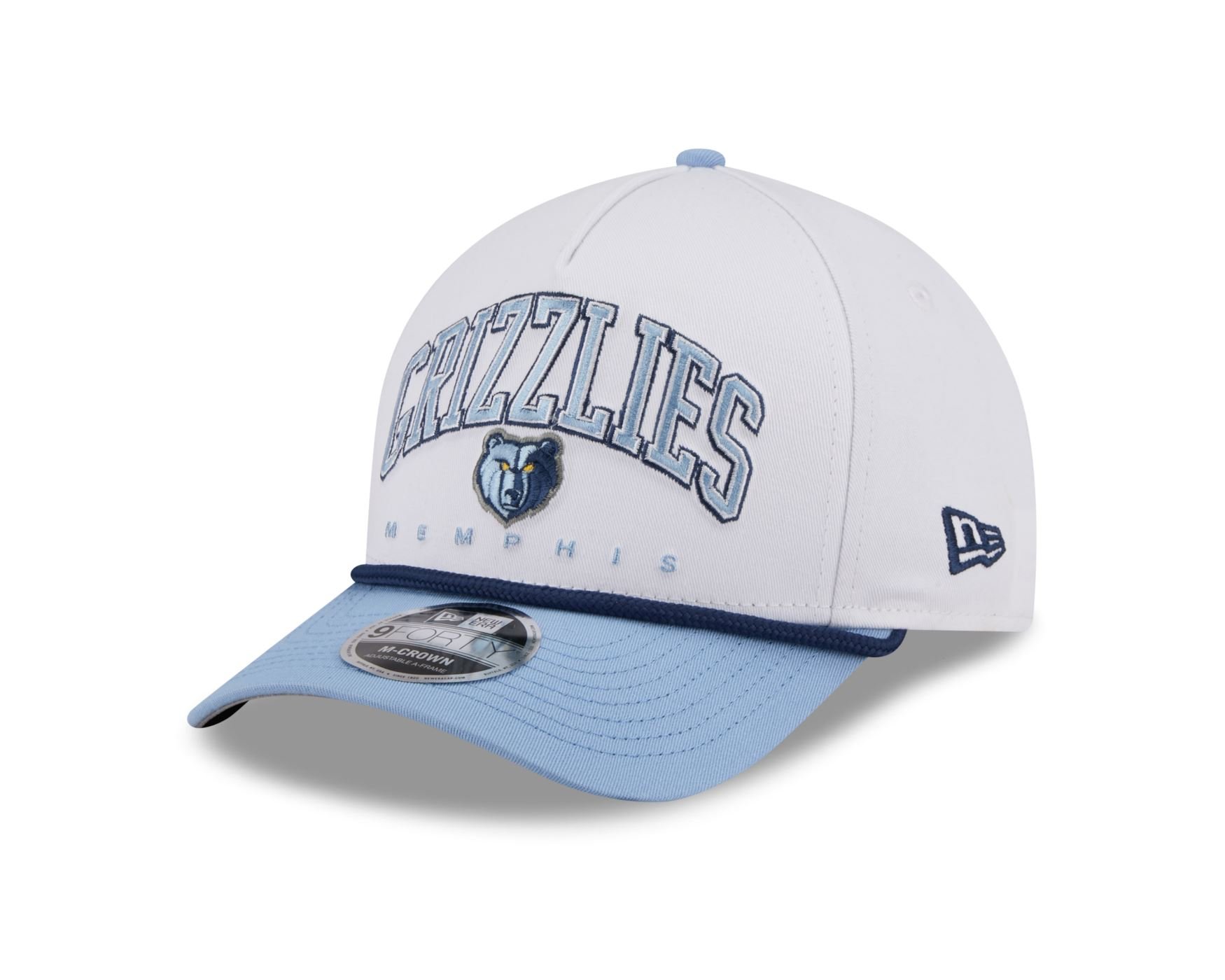 Bone New Era 9FORTY M-CROWN A-FRAME Memphis Grizzlies NBA Azul