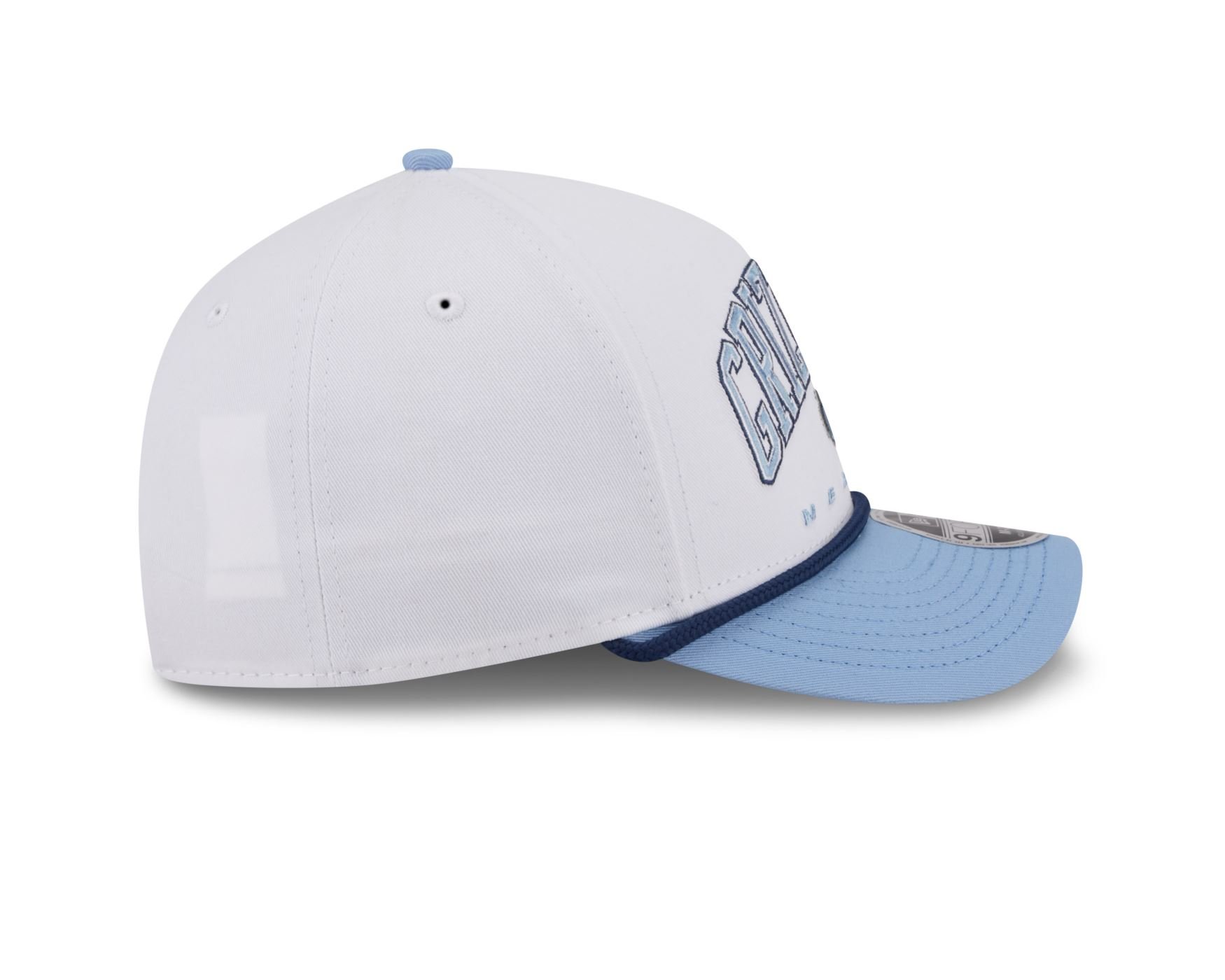 Bone New Era 9FORTY M-CROWN A-FRAME Memphis Grizzlies NBA Azul Branco/Azul 6